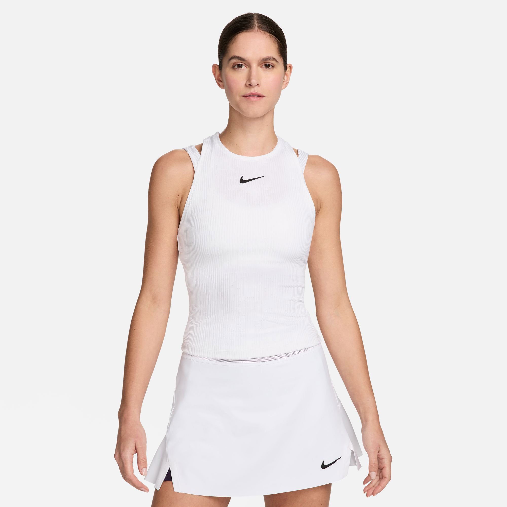 NikeCourt Slam London Women's Dri-FIT Tennis Tank - White (1)