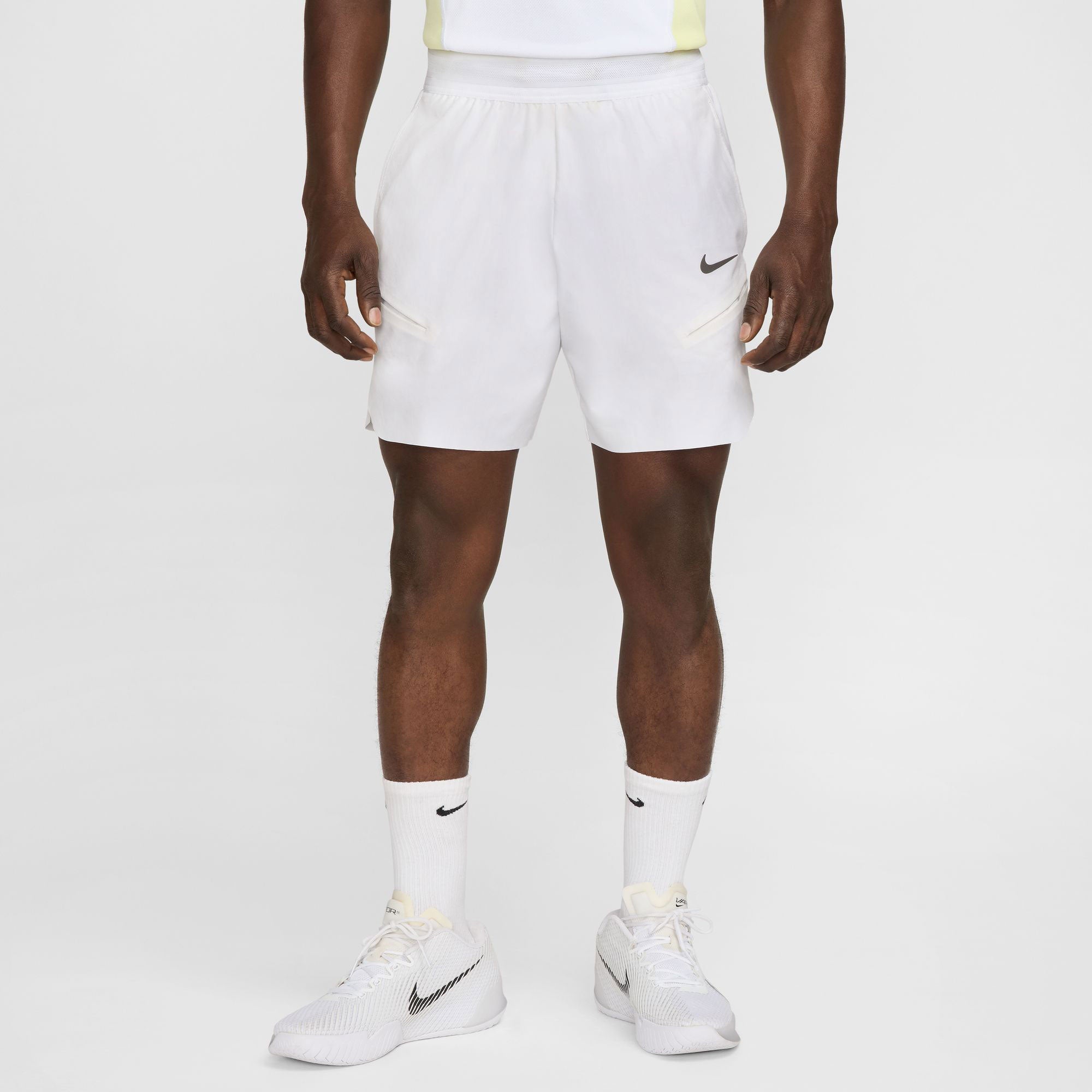 NikeCourt Slam Melbourne Men's Dri-FIT 6-Inch Tennis Shorts - White (1)