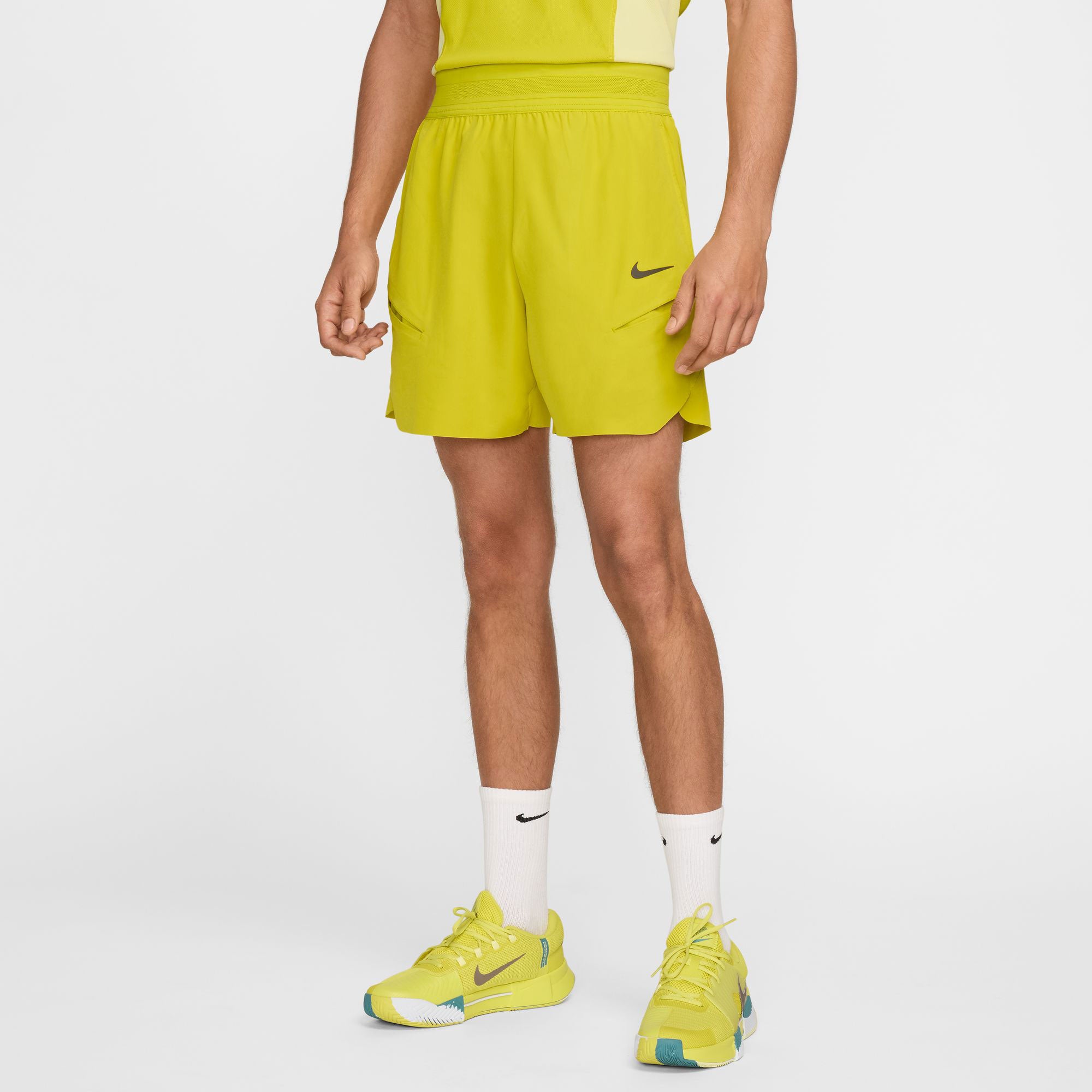 NikeCourt Slam Melbourne Men's Dri-FIT 6-Inch Tennis Shorts - Green (1)