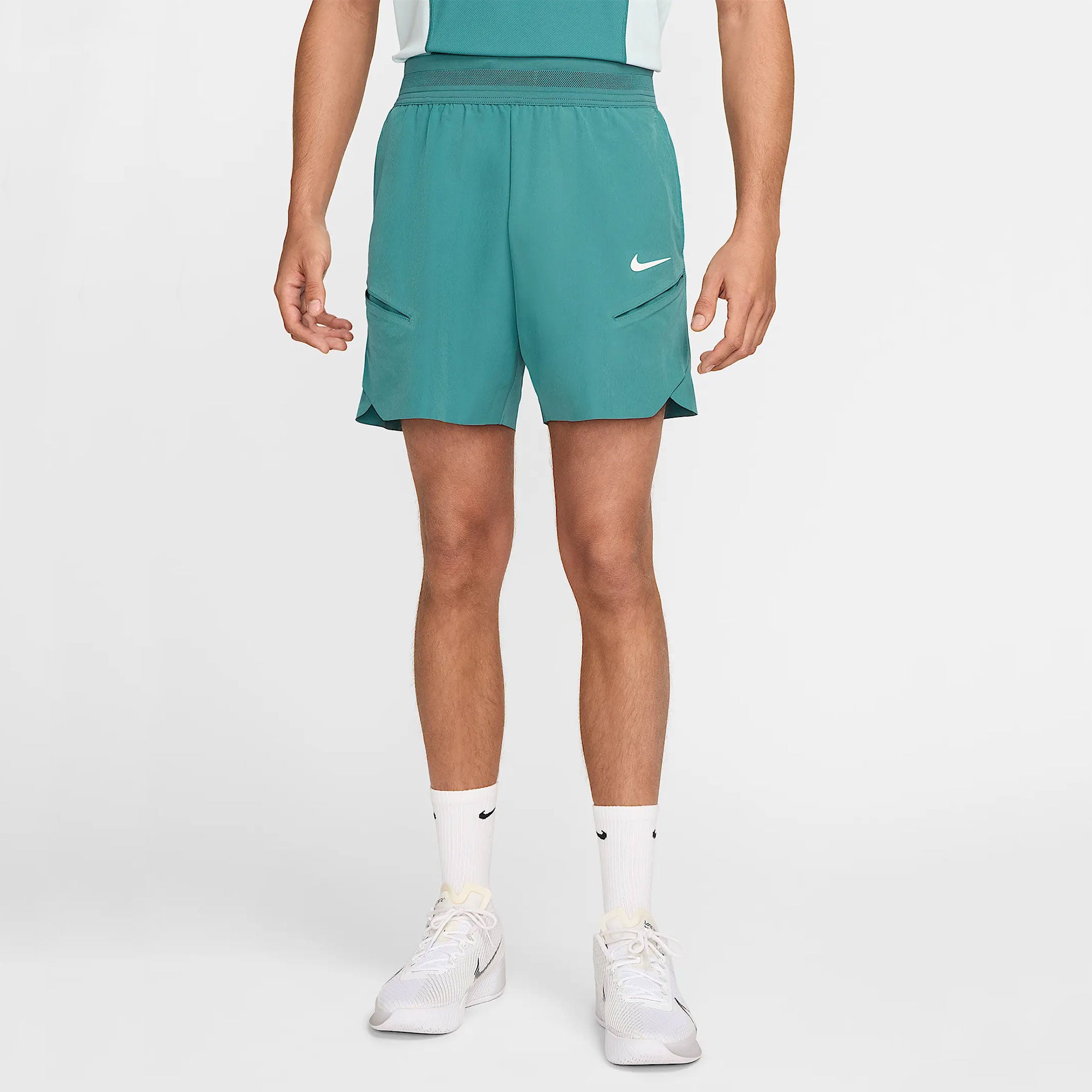 NikeCourt Slam Melbourne Men's Dri-FIT 6-Inch Tennis Shorts - Green (1)