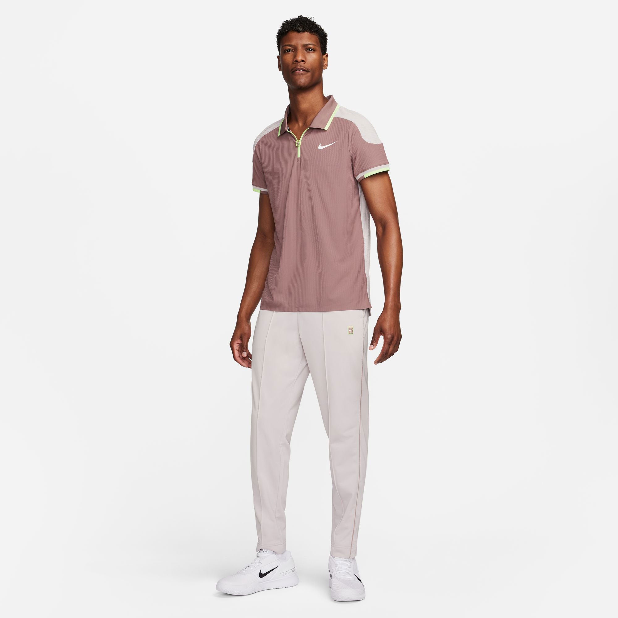 NikeCourt Slam Melbourne Men's Dri-FIT ADV Tennis Polo - Brown (6)