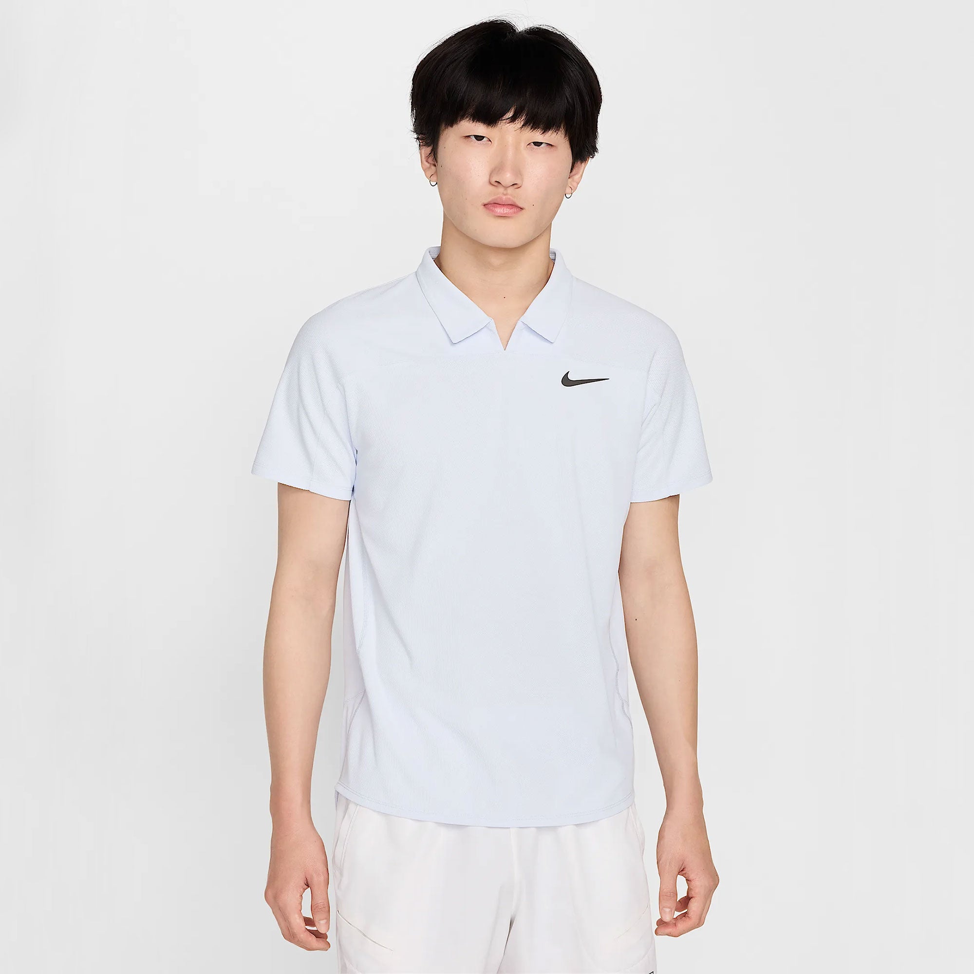 NikeCourt Slam Melbourne Men's Dri-FIT ADV Tennis Polo - Grey (1)