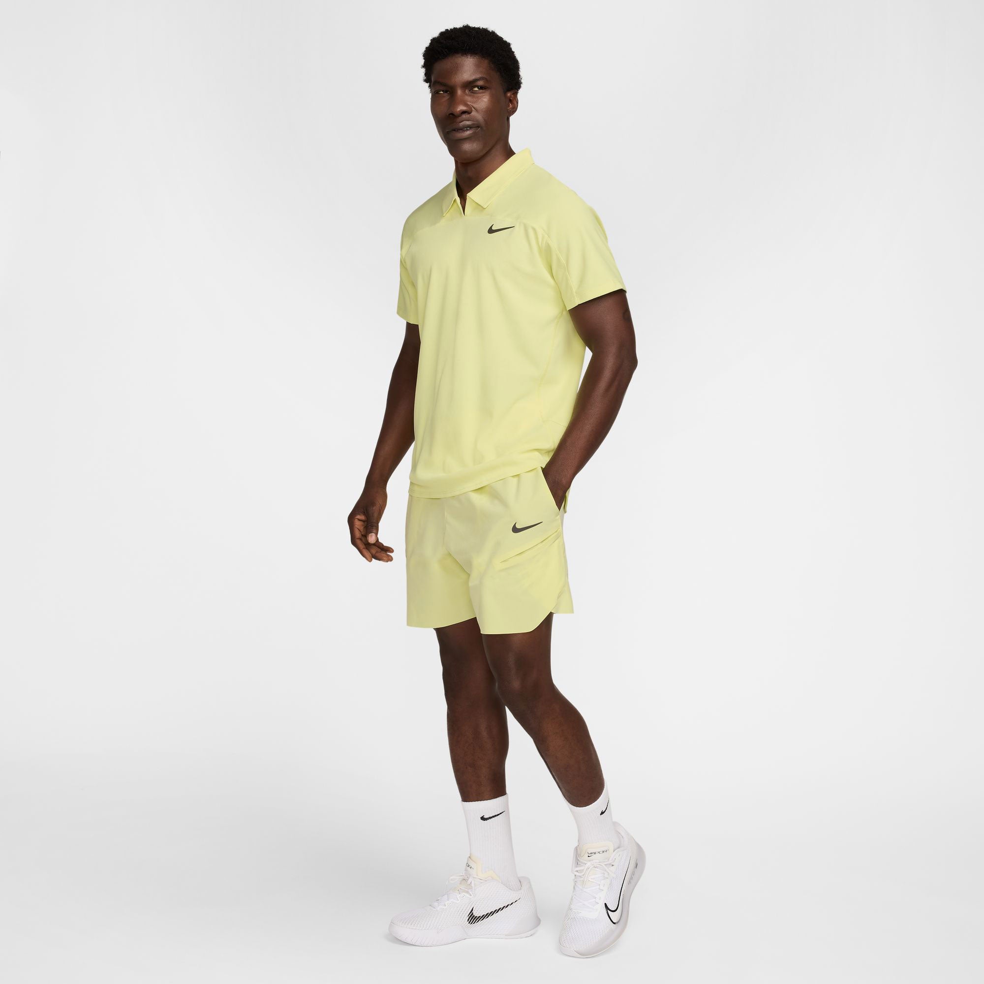 NikeCourt Slam Melbourne Men's Dri-FIT ADV Tennis Polo - Green (6)