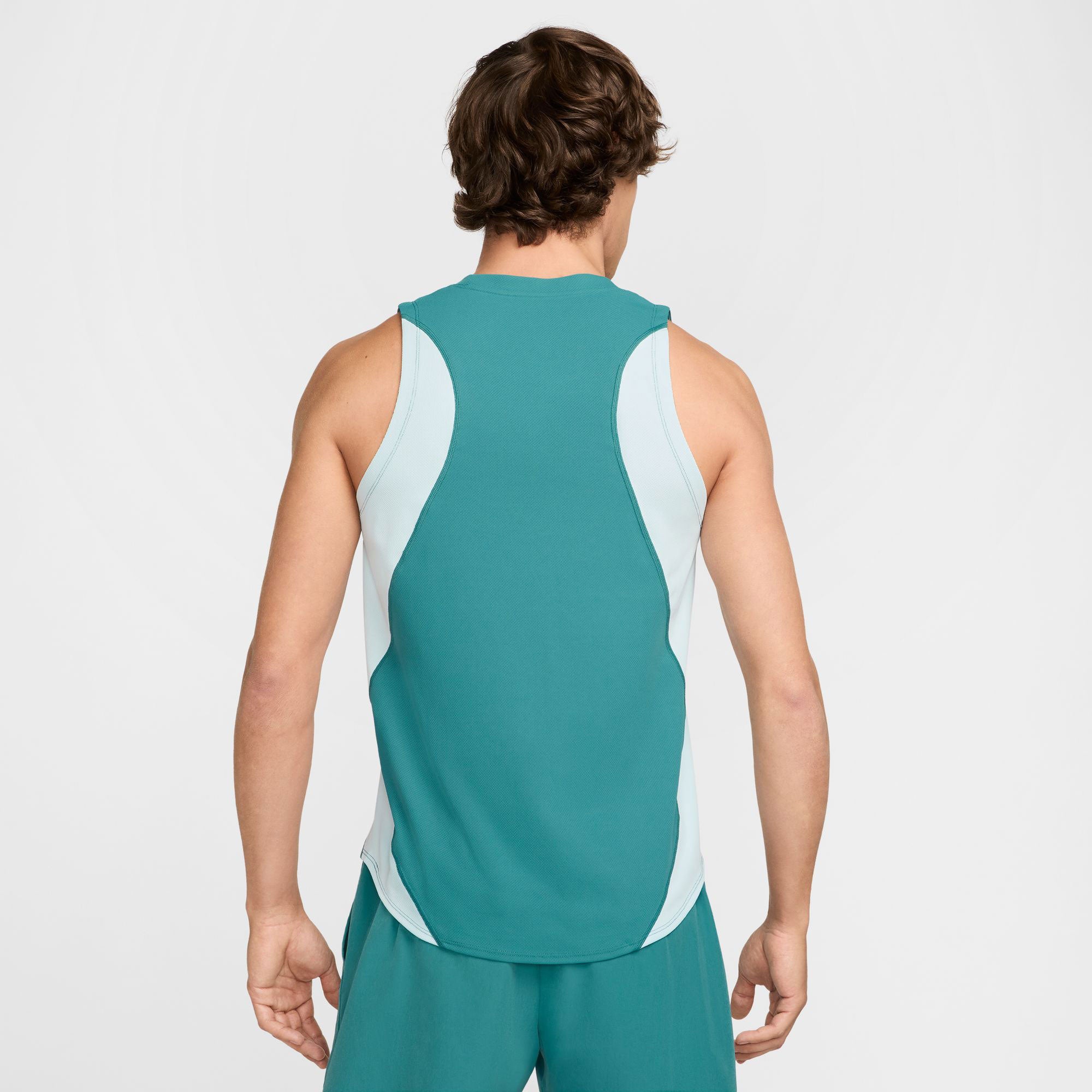 NikeCourt Slam Melbourne Men's Dri-FIT ADV Tennis Tank - Green (2)