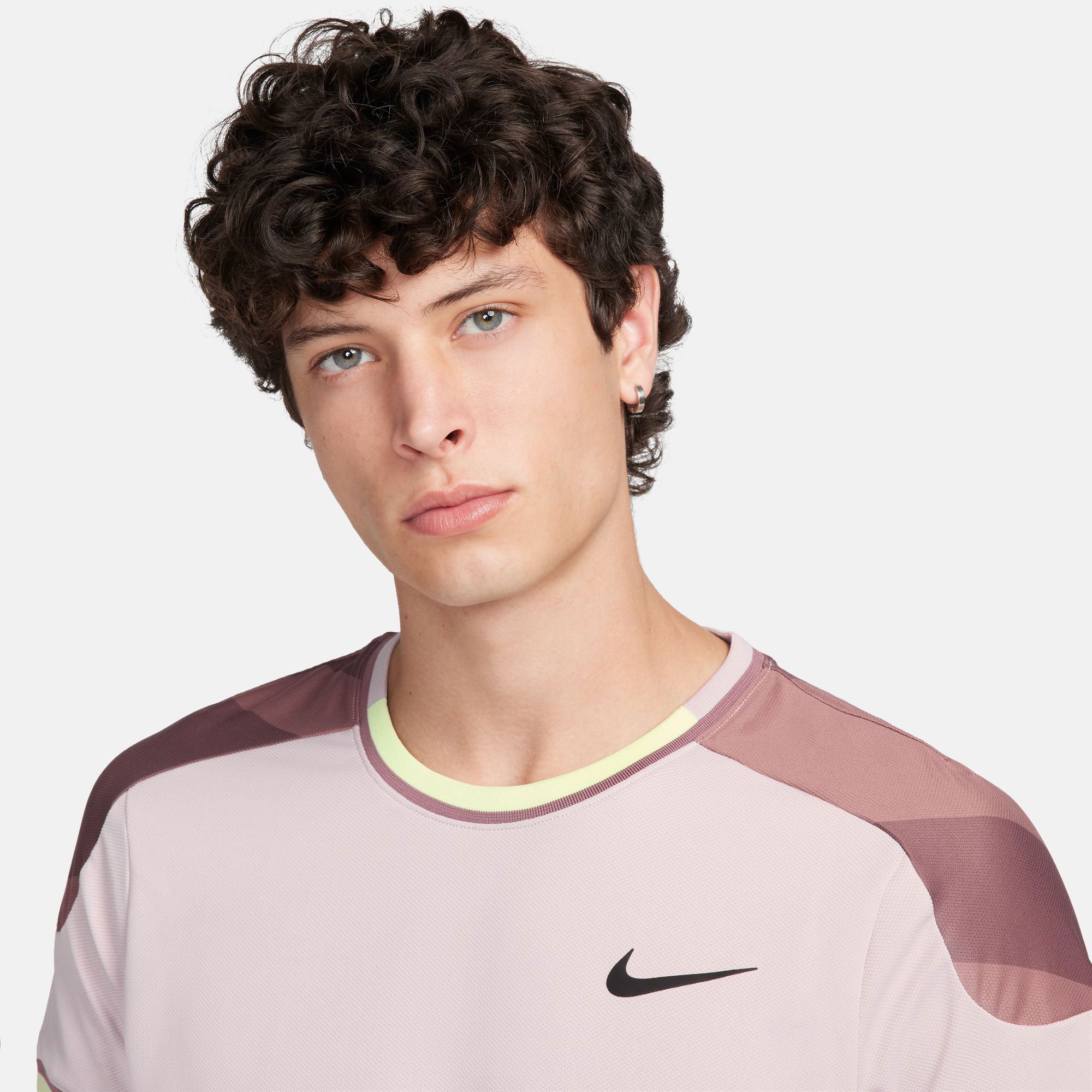 NikeCourt Slam Melbourne Men's Dri-FIT Tennis Shirt - Brown (3)