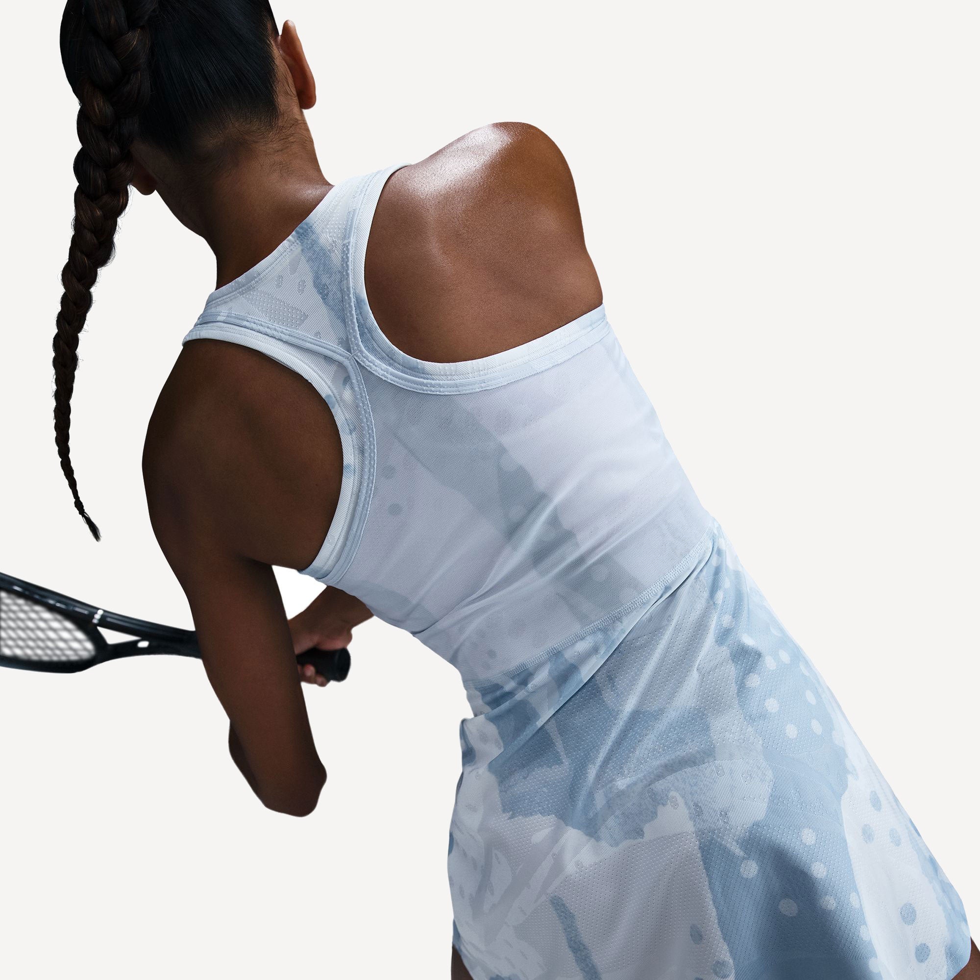 NikeCourt Slam Melbourne Women's Dri-FIT Printed Tennis Dress - White (5)