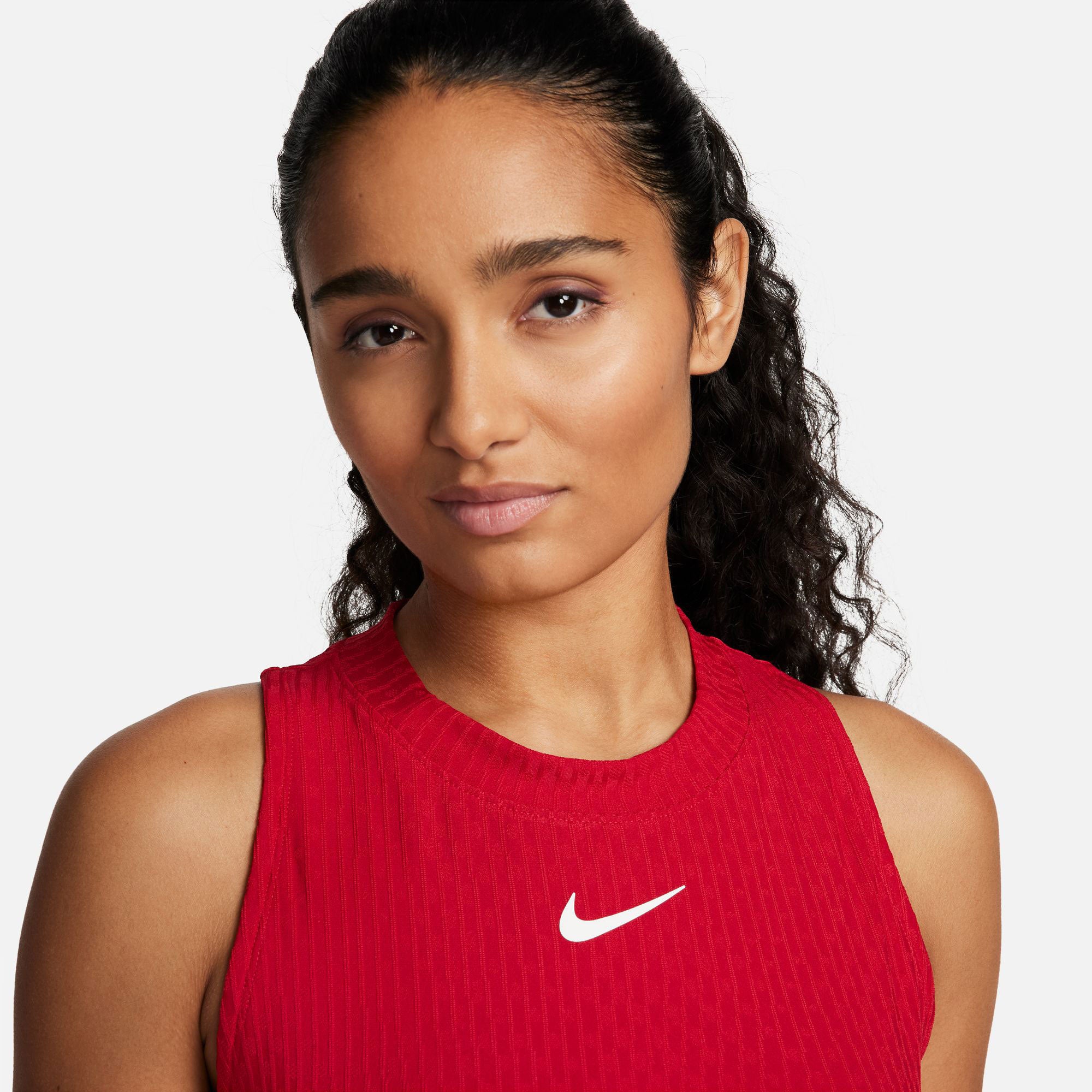 NikeCourt Slam Melbourne Women's Dri-FIT Tennis Dress - Red (3)