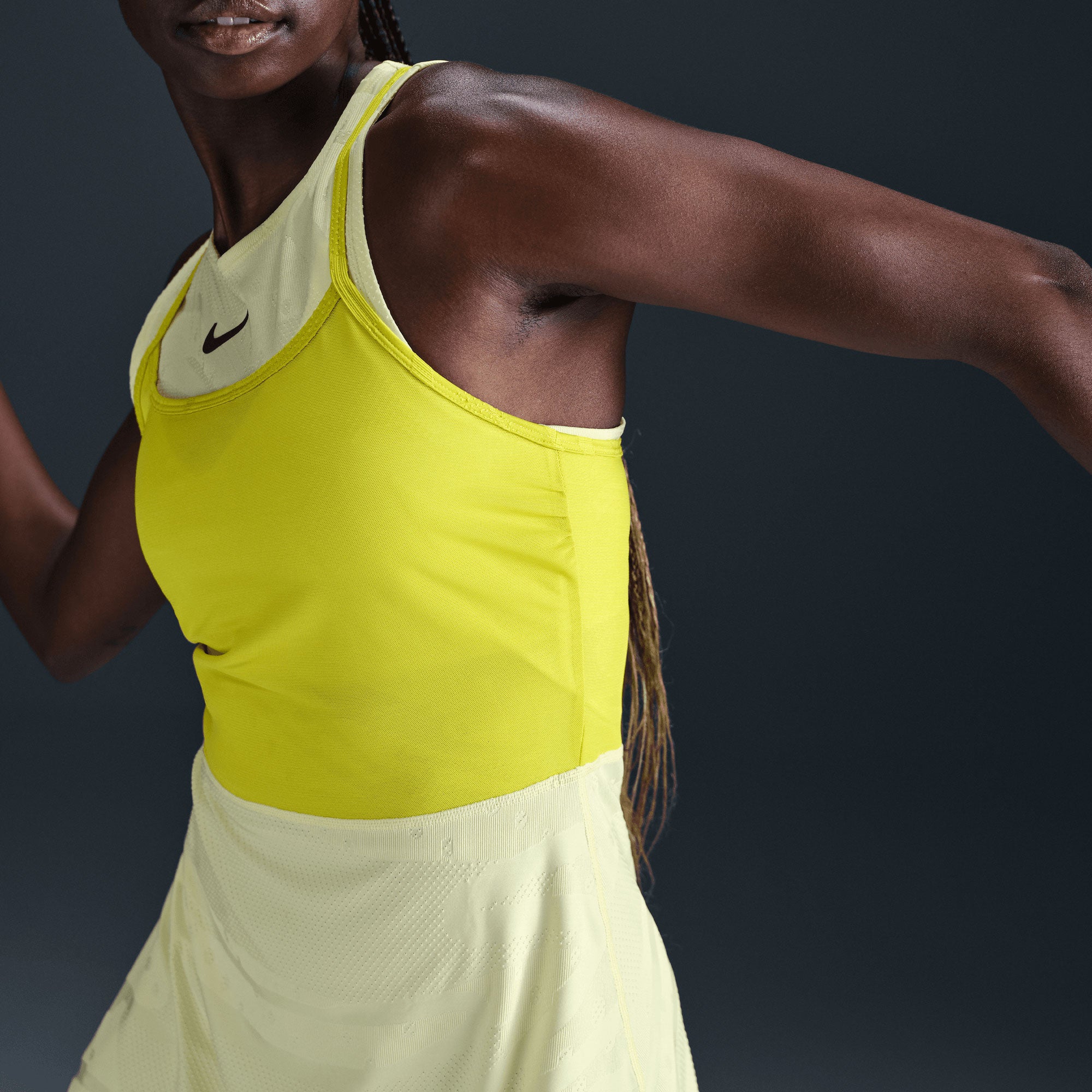 NikeCourt Slam Melbourne Women's Dri-FIT Tennis Dress - Green (5)