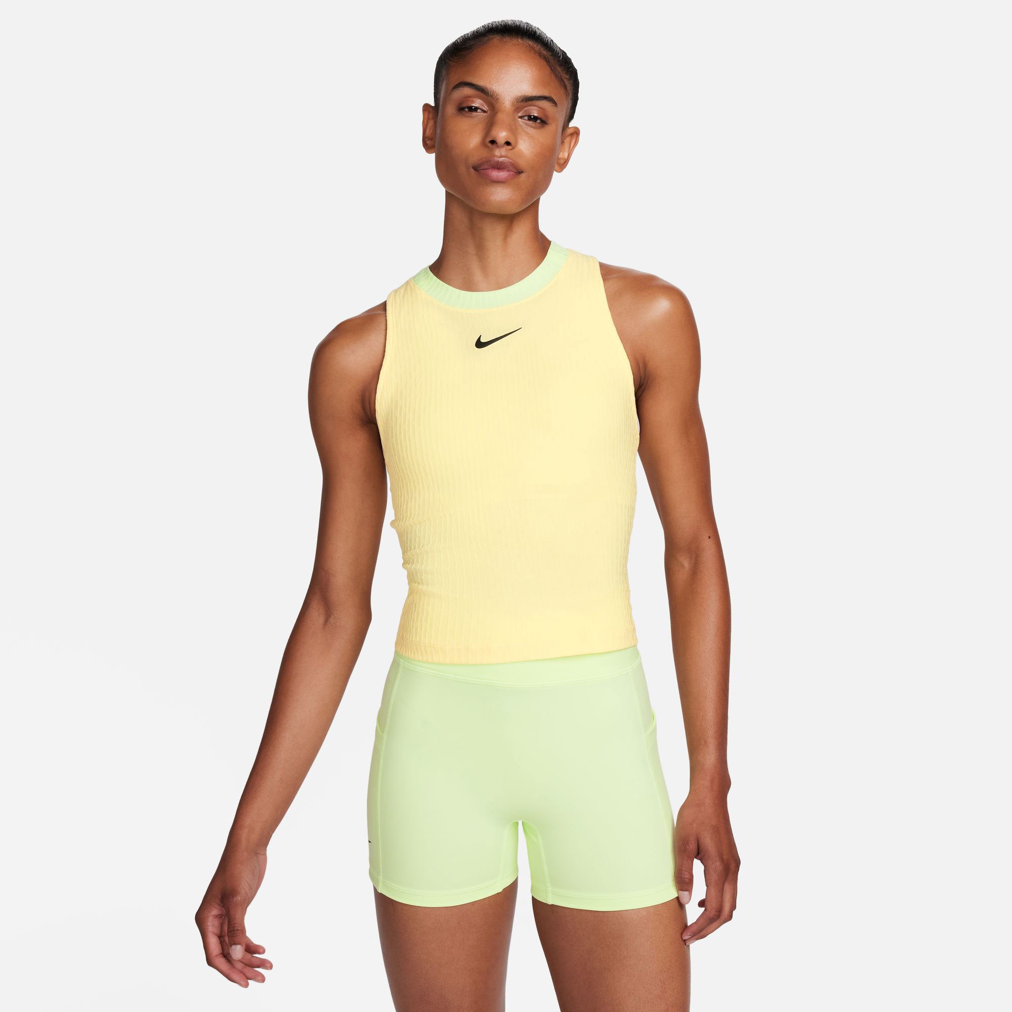 NikeCourt Slam Melbourne Women's Dri-FIT Tennis Tank - Yellow (1)