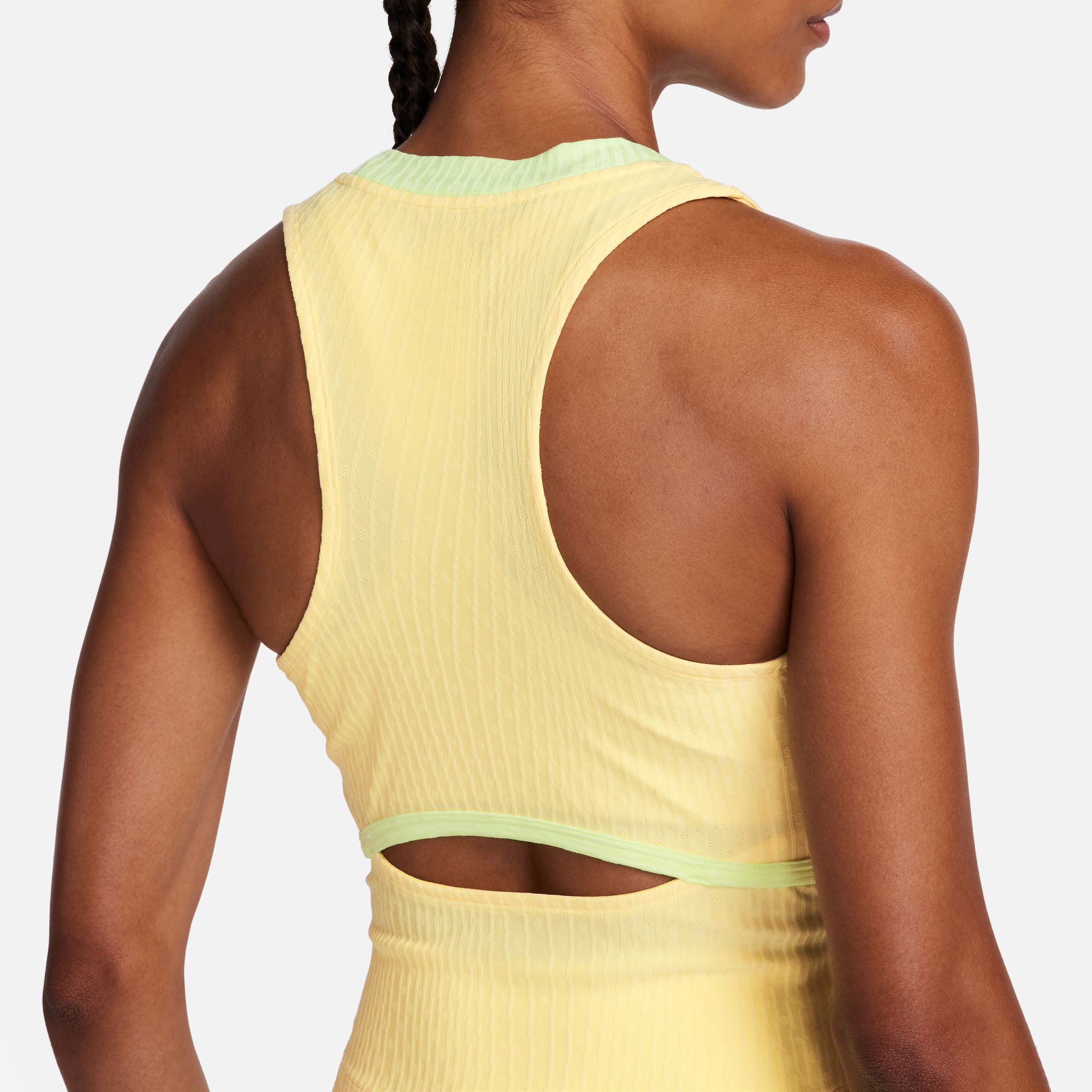 NikeCourt Slam Melbourne Women's Dri-FIT Tennis Tank - Yellow (4)