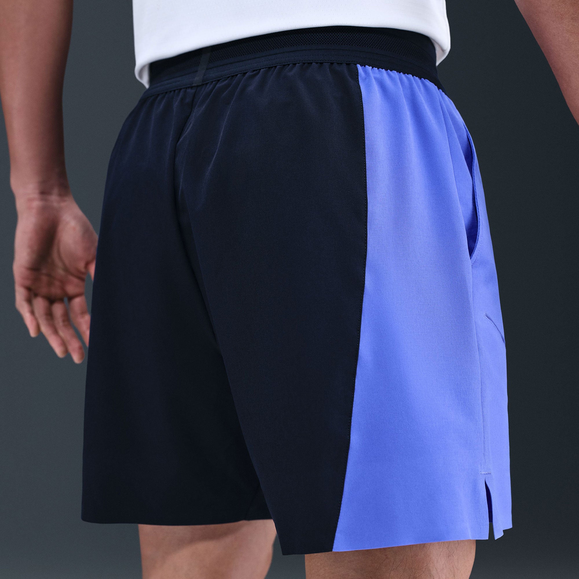 NikeCourt Slam Men's Dri-FIT 6-Inch Tennis Shorts - Dark Blue (4)