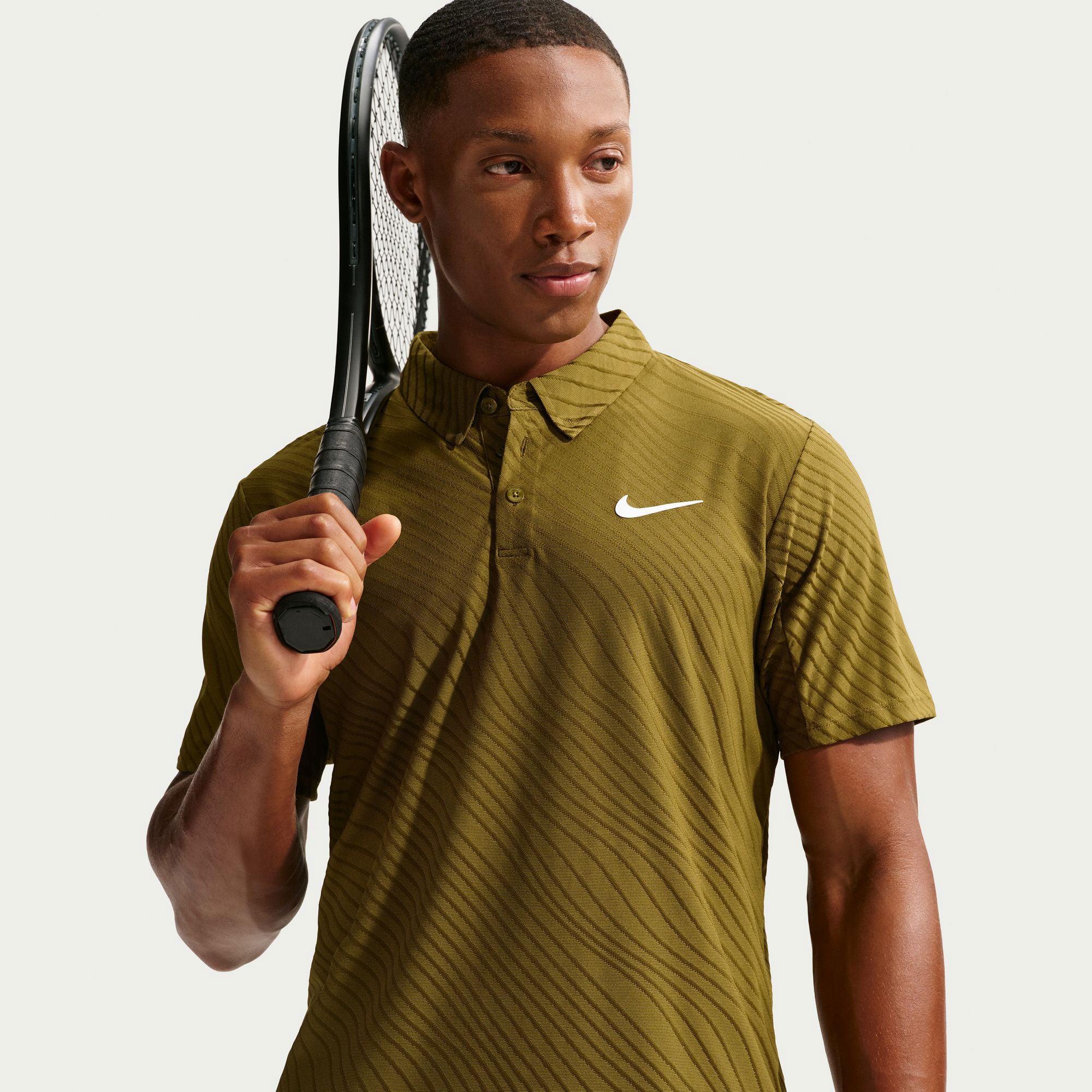 NikeCourt Slam Men's Dri-FIT ADV Tennis Polo - Green (3)