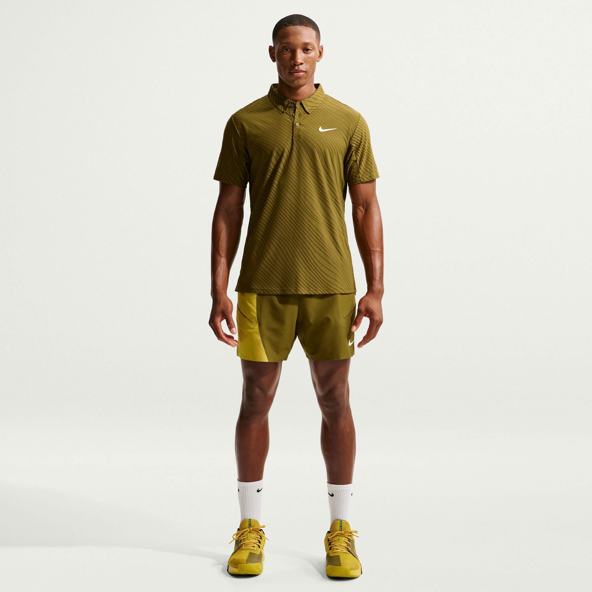 NikeCourt Slam Men's Dri-FIT ADV Tennis Polo - Green (4)