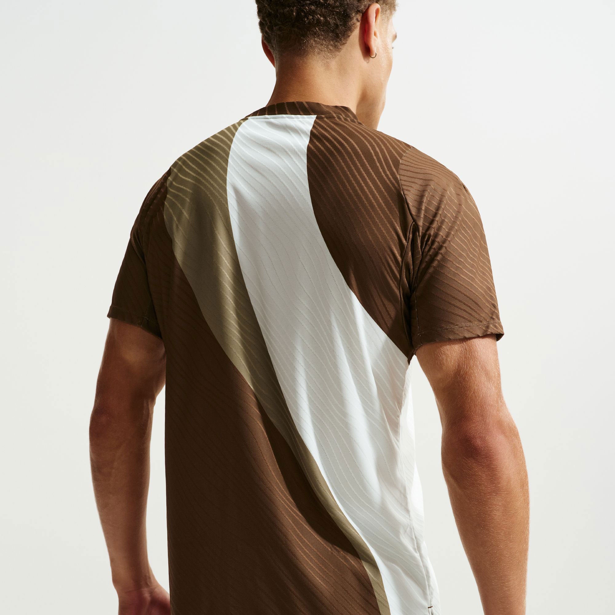 NikeCourt Slam Men's Dri-FIT ADV Tennis Shirt - White (2)