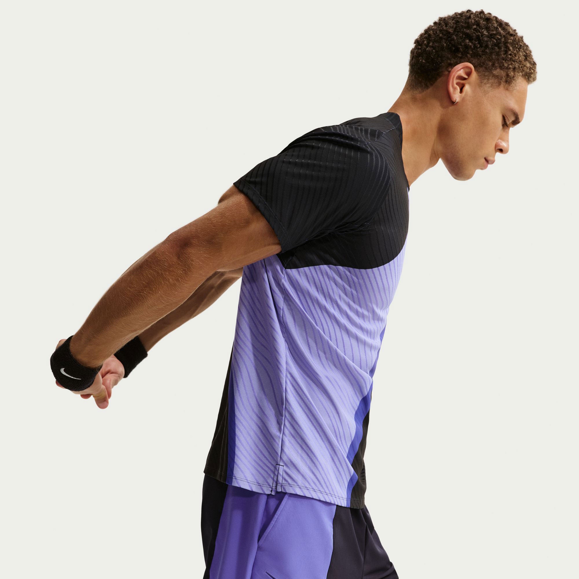 NikeCourt Slam Men's Dri-FIT ADV Tennis Shirt - Purple (3)