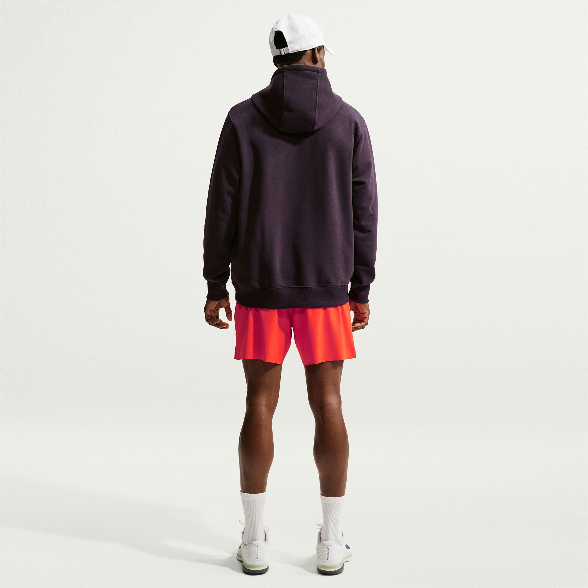 NikeCourt Slam Men's Dri-FIT Fleece Tennis Hoodie - Red (5)