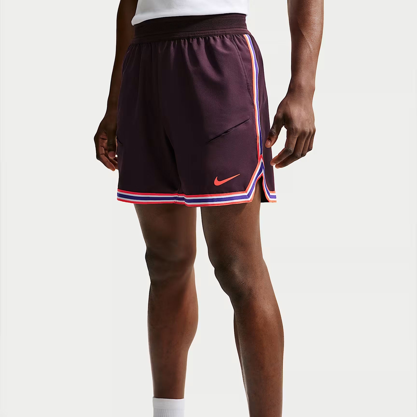 NikeCourt Slam New York Carlos Alcaraz Men's Dri-FIT 6-Inch Tennis Shorts - Red (2)