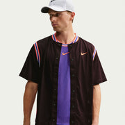 NikeCourt Slam New York Carlos Alcaraz Men's Dri-FIT Button Up Tennis Top - Red (1)