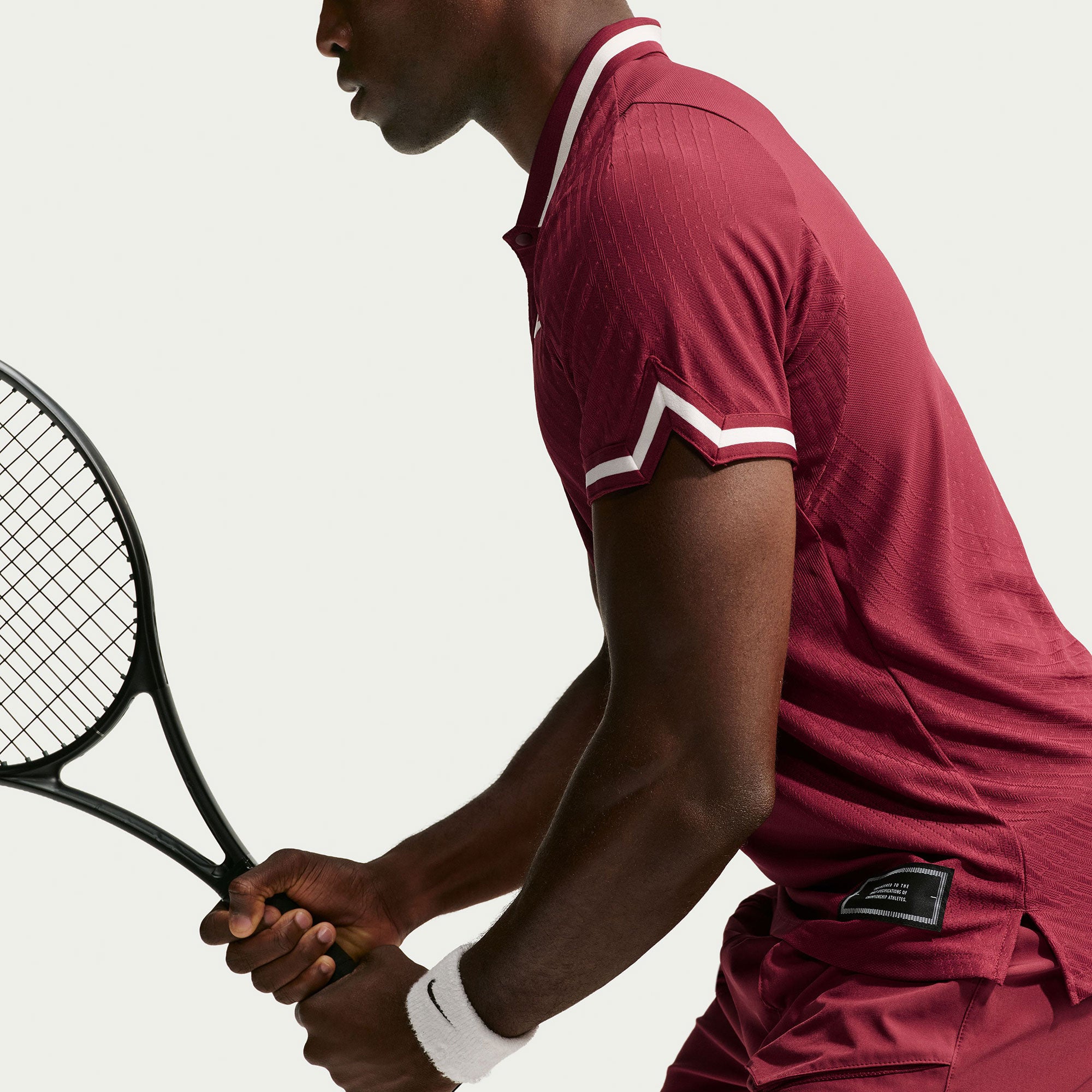 NikeCourt Slam New York Jannik Sinner Men's Aero-FIT Tennis Polo - Red (3)