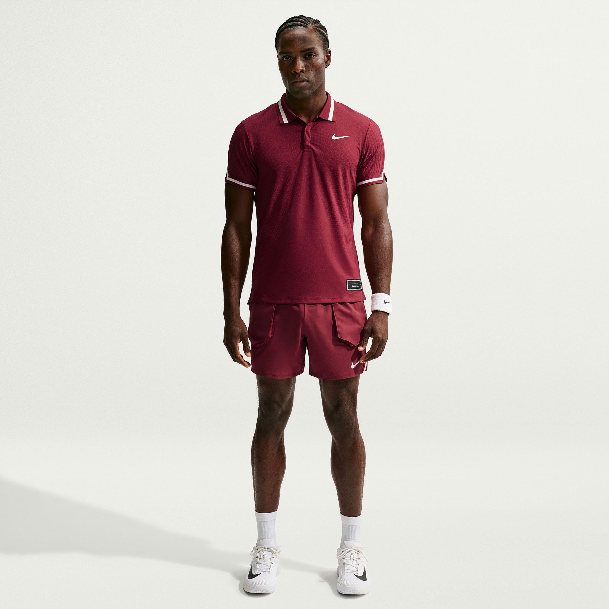NikeCourt Slam New York Jannik Sinner Men's Aero-FIT Tennis Polo - Red (4)