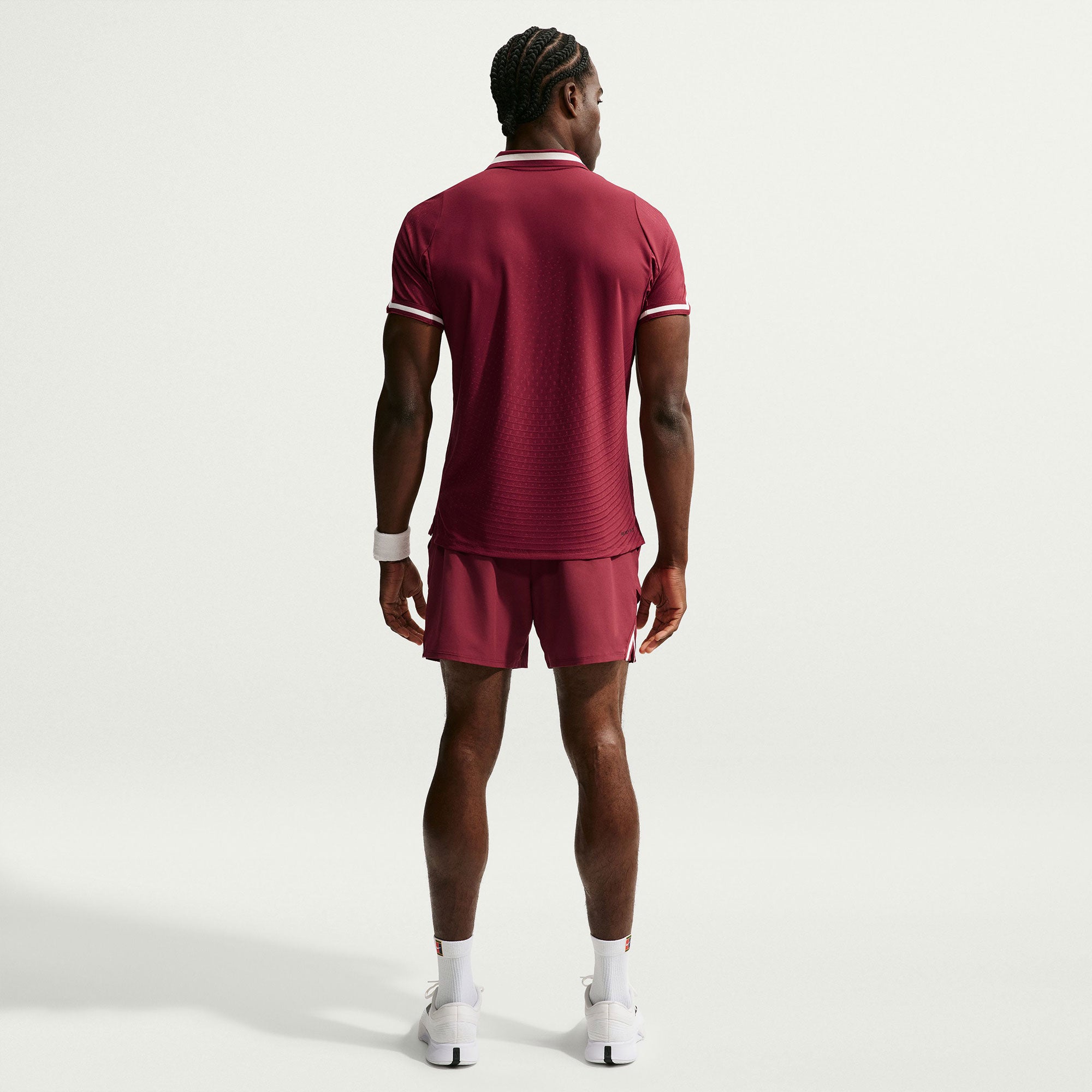 NikeCourt Slam New York Jannik Sinner Men's Aero-FIT Tennis Polo - Red (5)