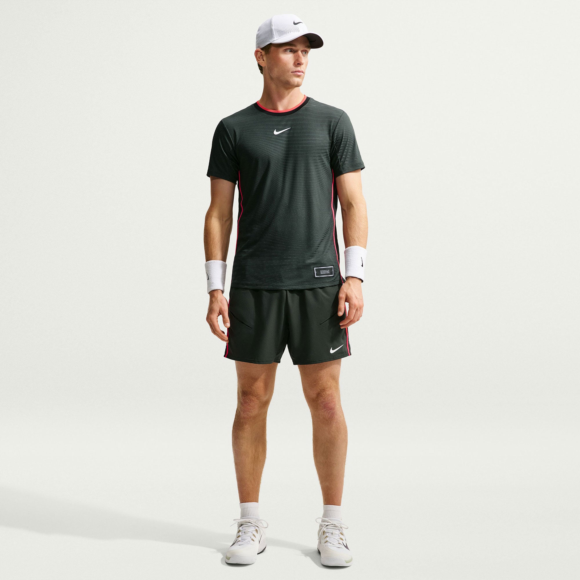 NikeCourt Slam New York Men's Aero-FIT Tennis Shirt - Green (4)