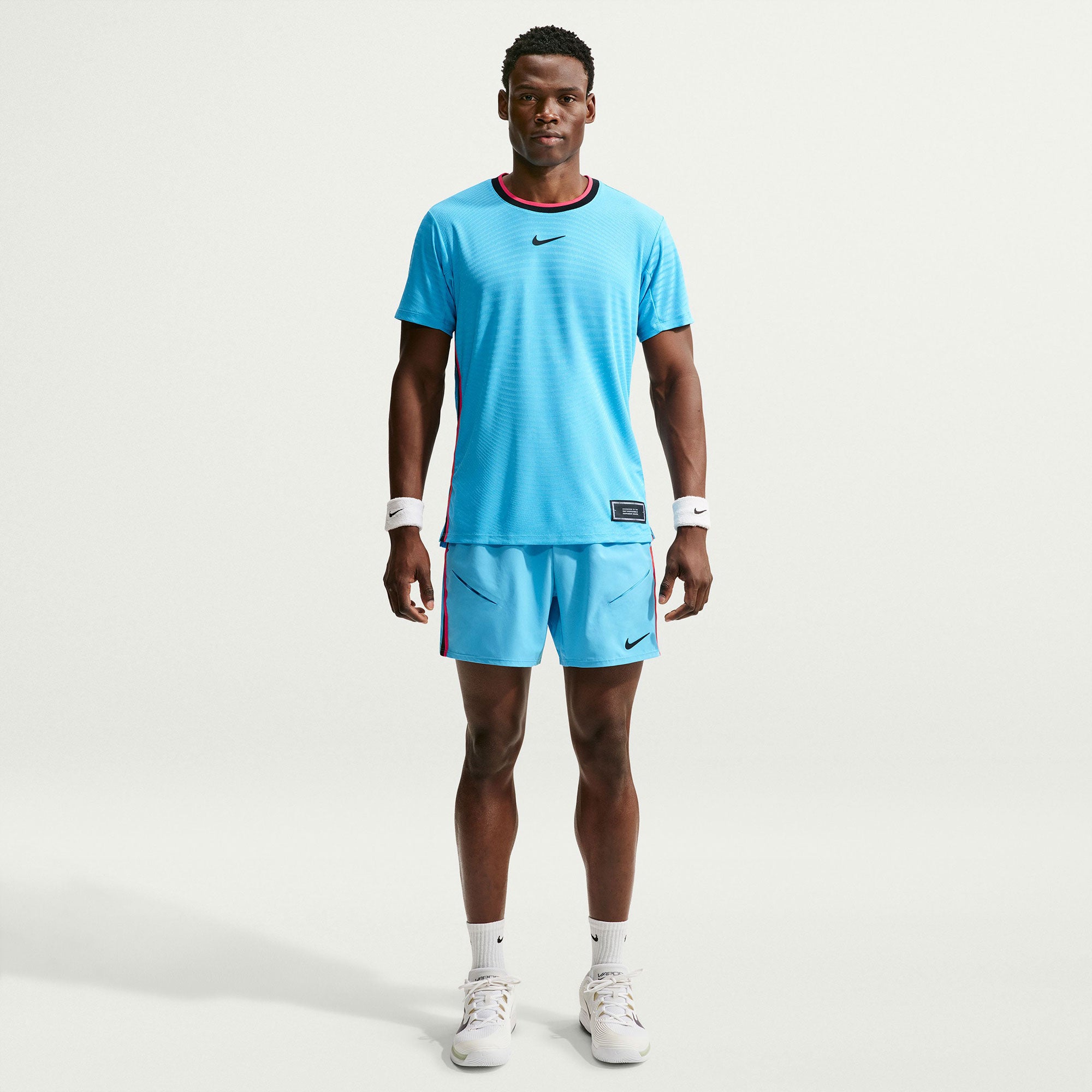 NikeCourt Slam New York Men's Aero-FIT Tennis Shirt - Blue (4)