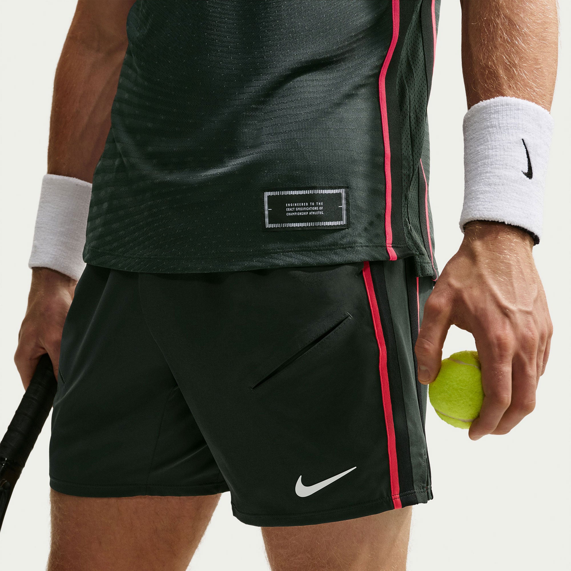 NikeCourt Slam New York Men's Dri-FIT 6-Inch Tennis Shorts - Green (5)