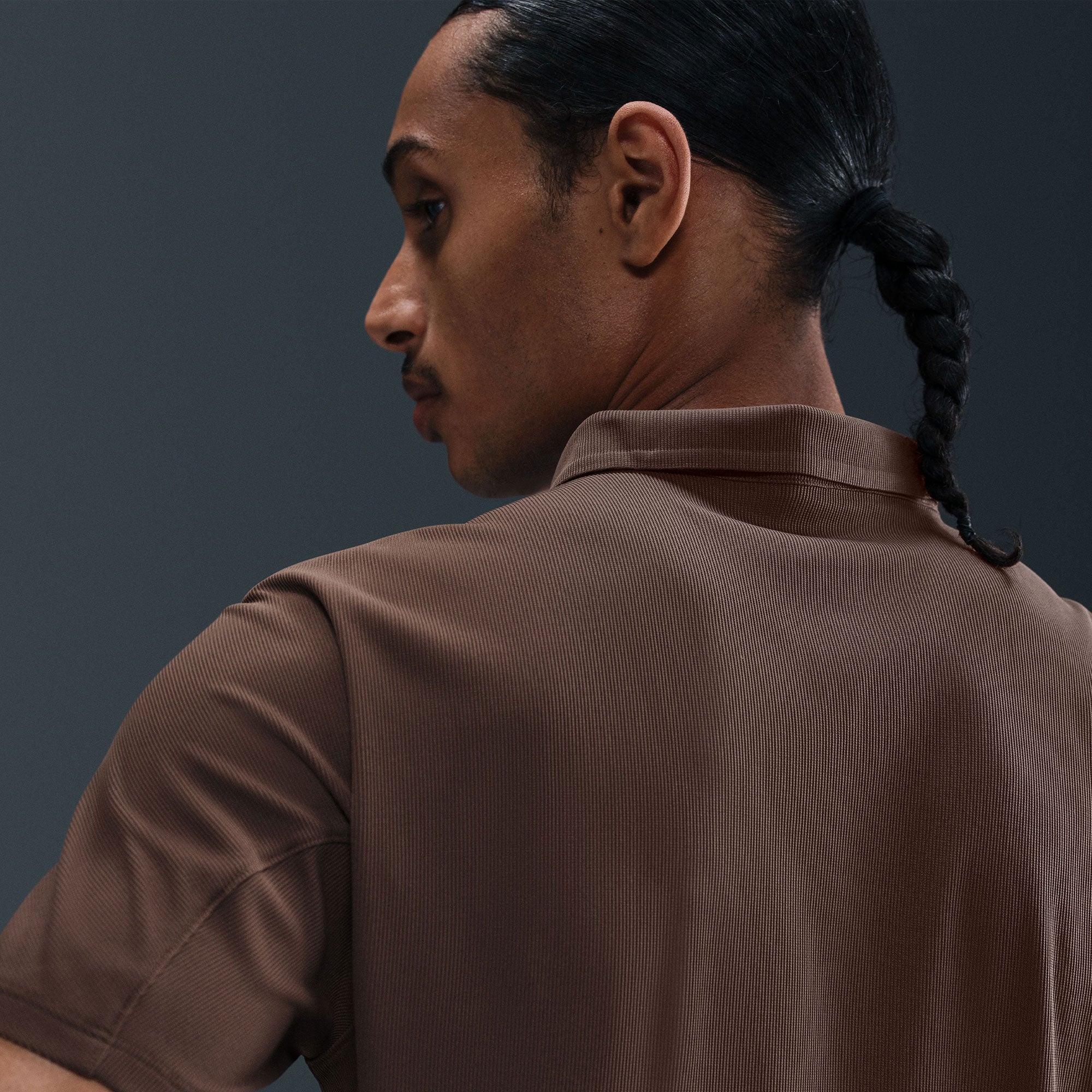 NikeCourt Slam New York Men's Dri-FIT ADV Tennis Polo - Brown (2)