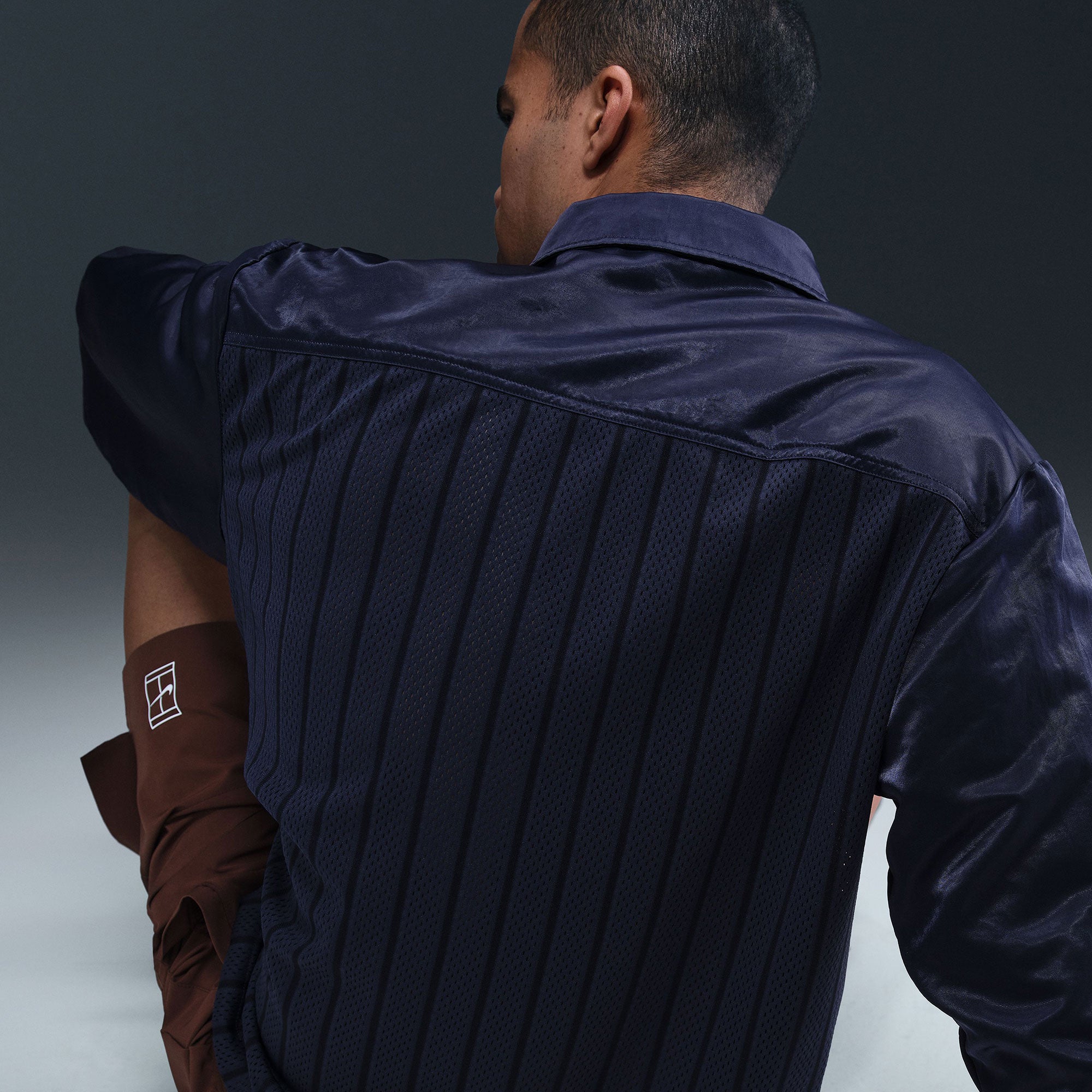 NikeCourt Slam New York Men's Dri-FIT Tennis Jacket - Dark Blue (2)
