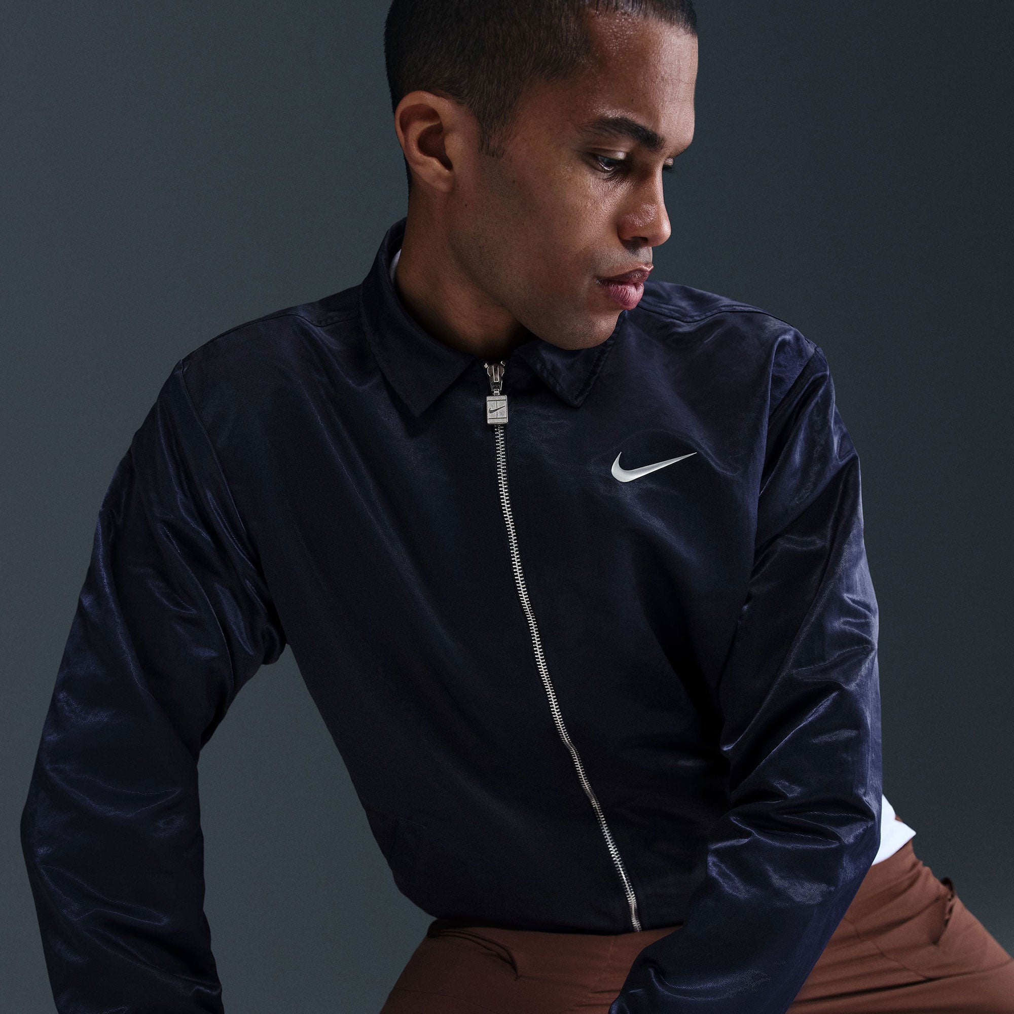NikeCourt Slam New York Men's Dri-FIT Tennis Jacket - Dark Blue (3)