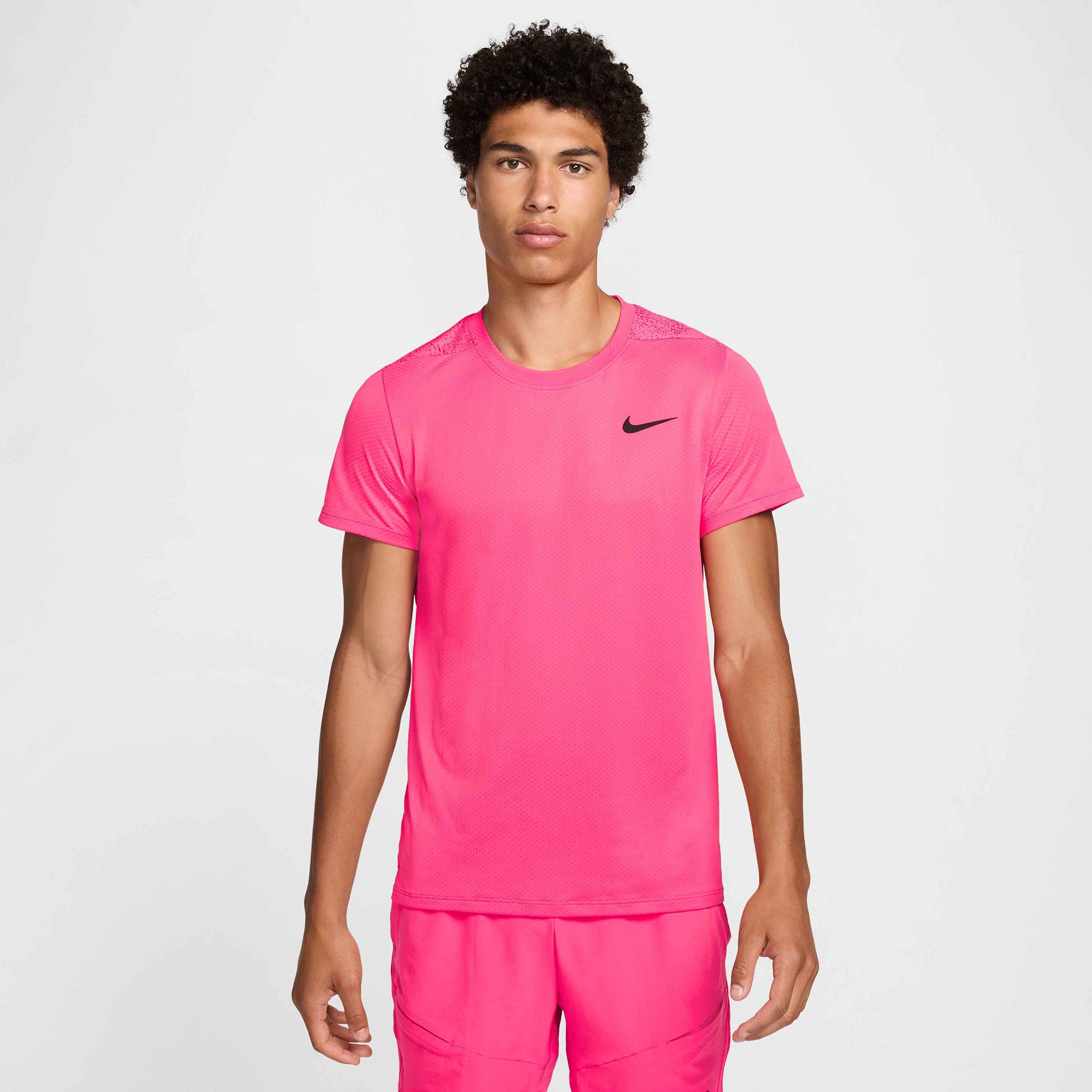 NikeCourt Slam New York Men's Dri-FIT Tennis Shirt - Pink (1)