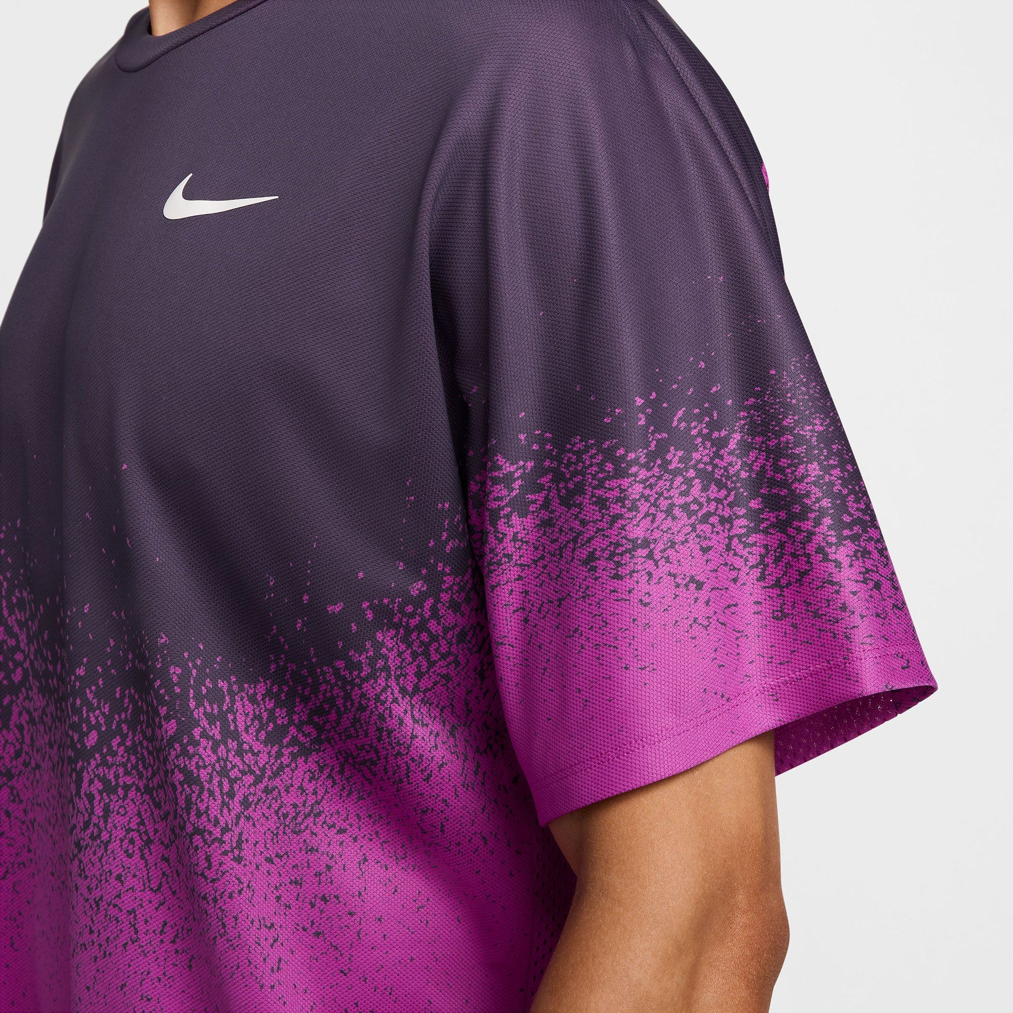 NikeCourt Slam New York Wildcard Men's Dri-FIT Tennis Shirt - Purple (2)