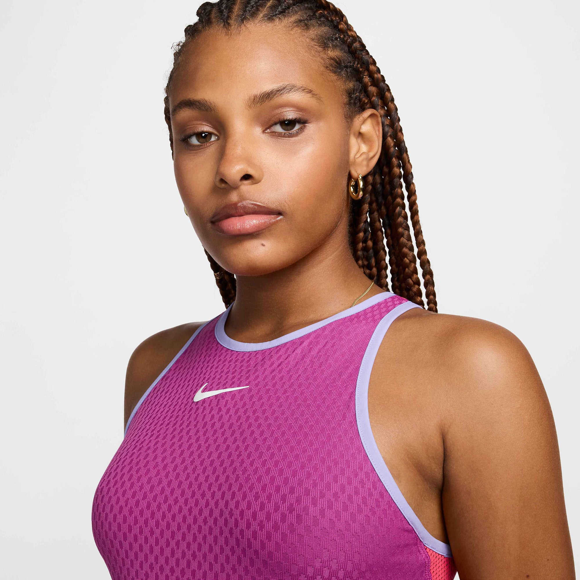 NikeCourt Slam New York Women's Dri-FIT Tennis Dress - Purple (3)