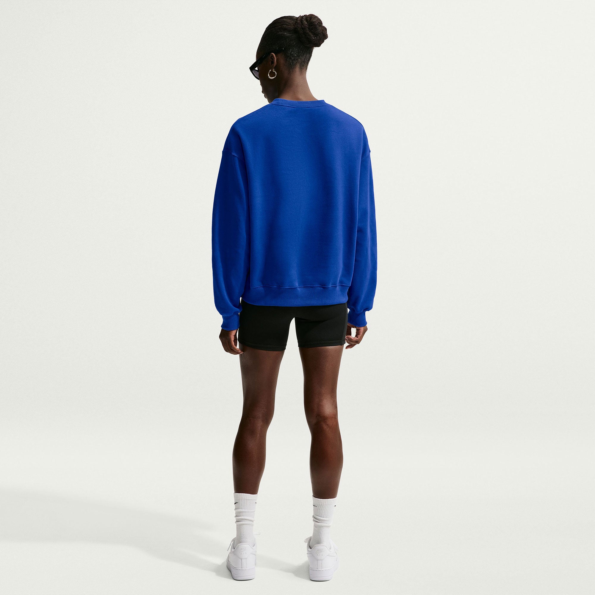 NikeCourt Slam New York Women's Fleece Oversized Tennis Sweater - Blue (5)