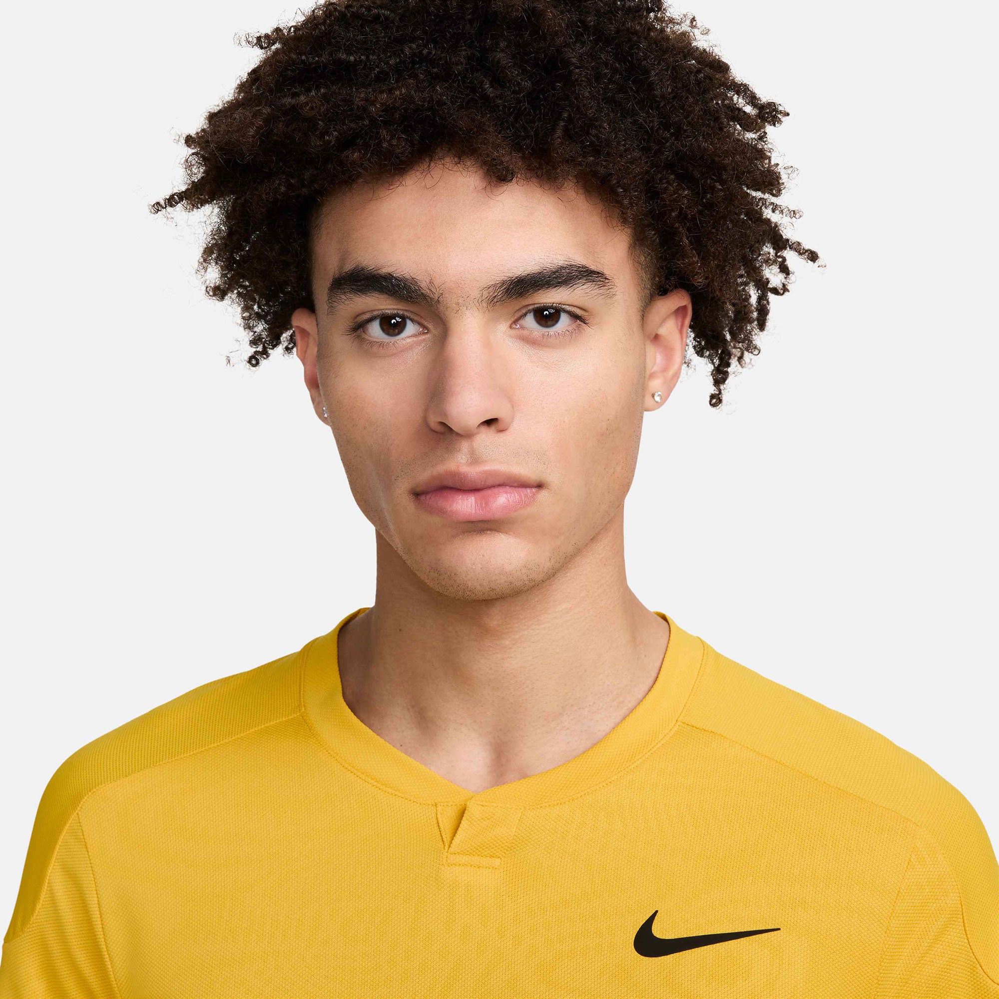 NikeCourt Slam Paris Men's Dri-FIT Tennis Shirt - Yellow (3)