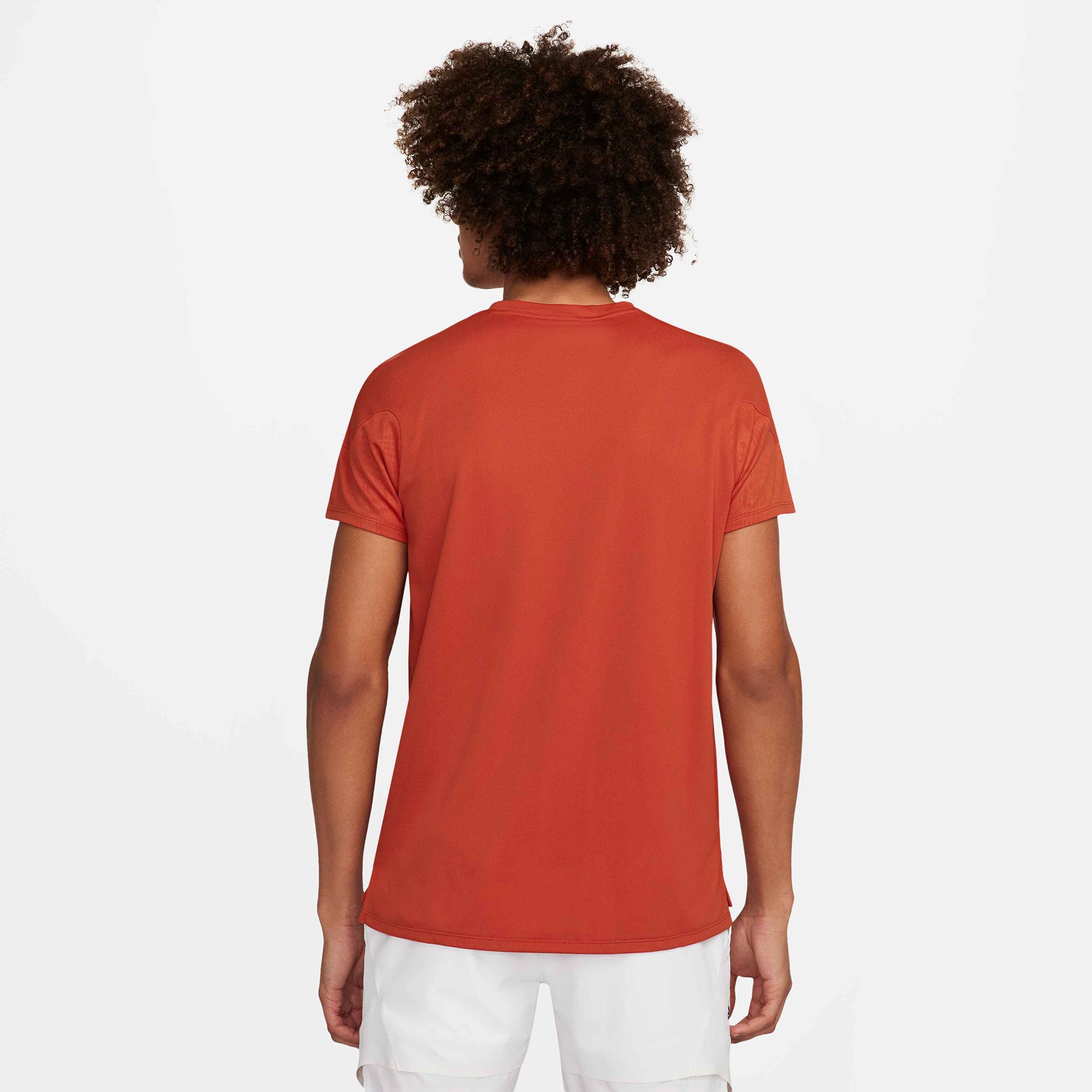 NikeCourt Slam Paris Men's Dri-FIT Tennis Shirt - Orange (2)