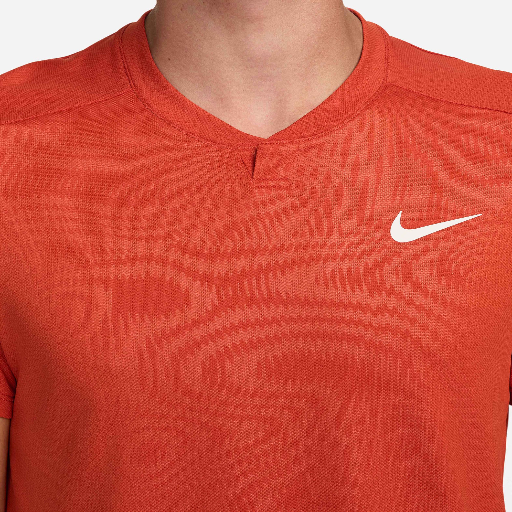 NikeCourt Slam Paris Men's Dri-FIT Tennis Shirt - Orange (4)