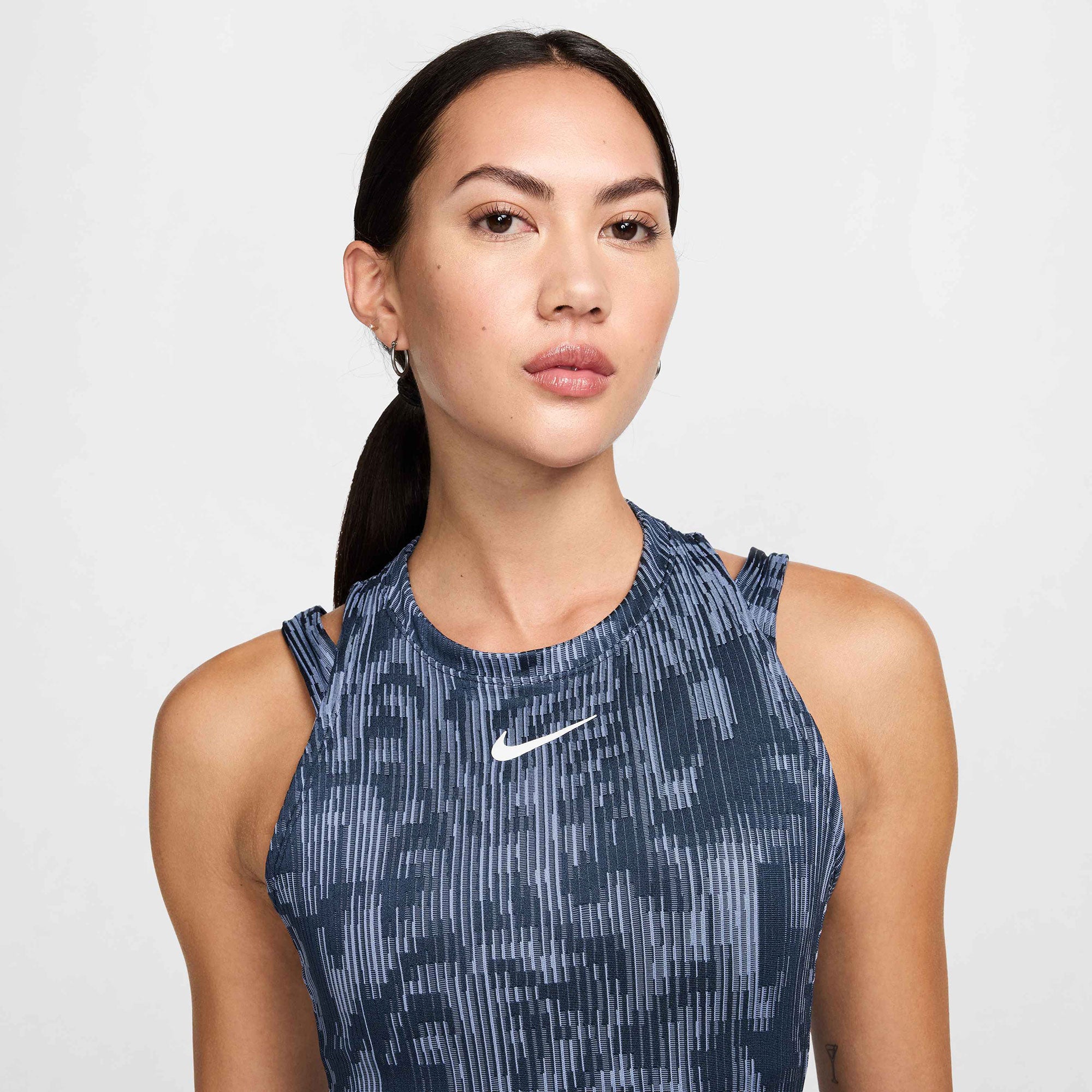 NikeCourt Slam Paris Women's Dri-FIT Tennis Dress - Blue (3)