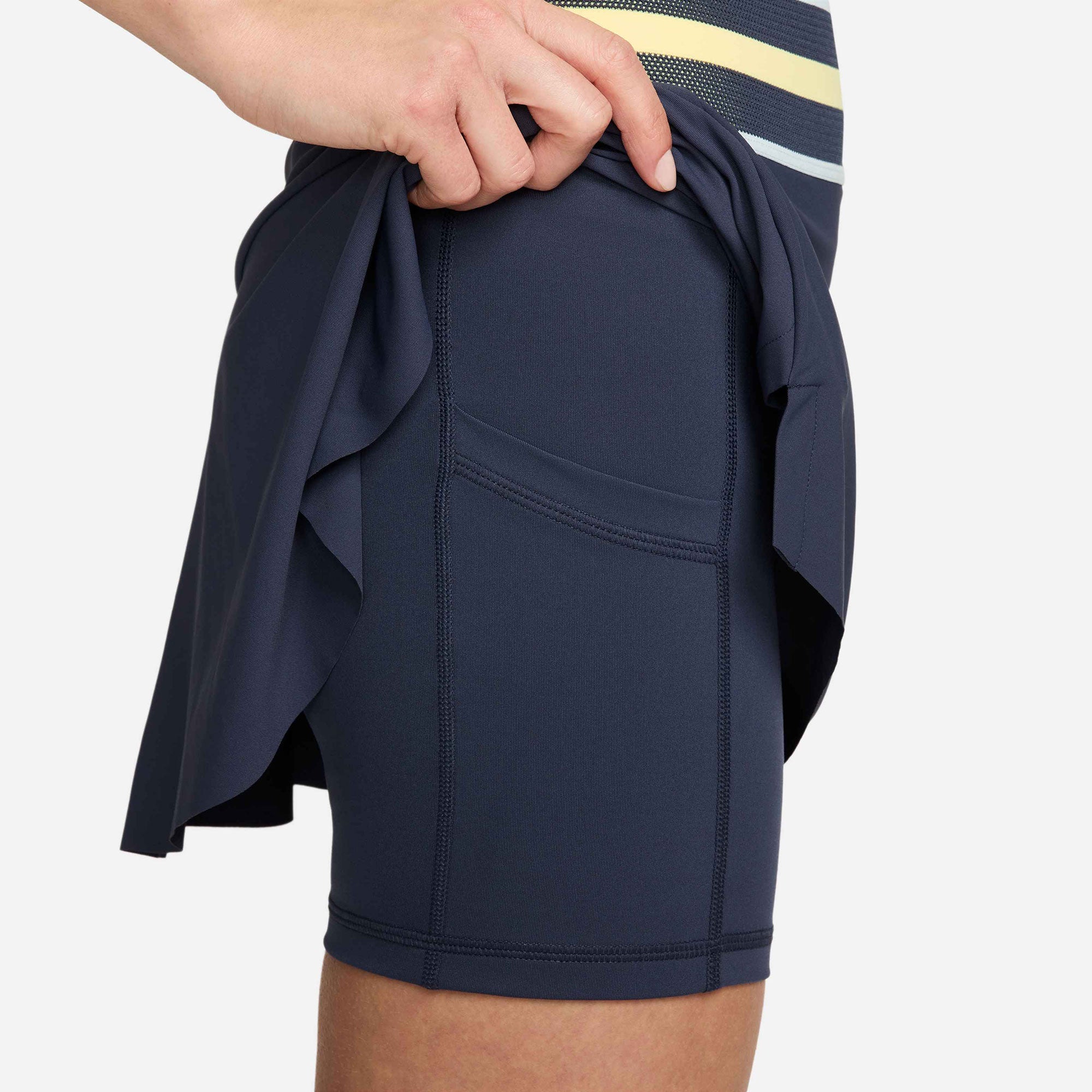 NikeCourt Slam Paris Women's Dri-FIT Tennis Skirt - Dark Blue (4)