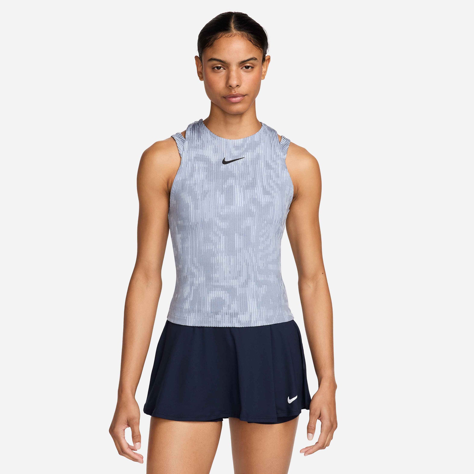 NikeCourt Slam Paris Women's Dri-FIT Tennis Tank - Blue (1)