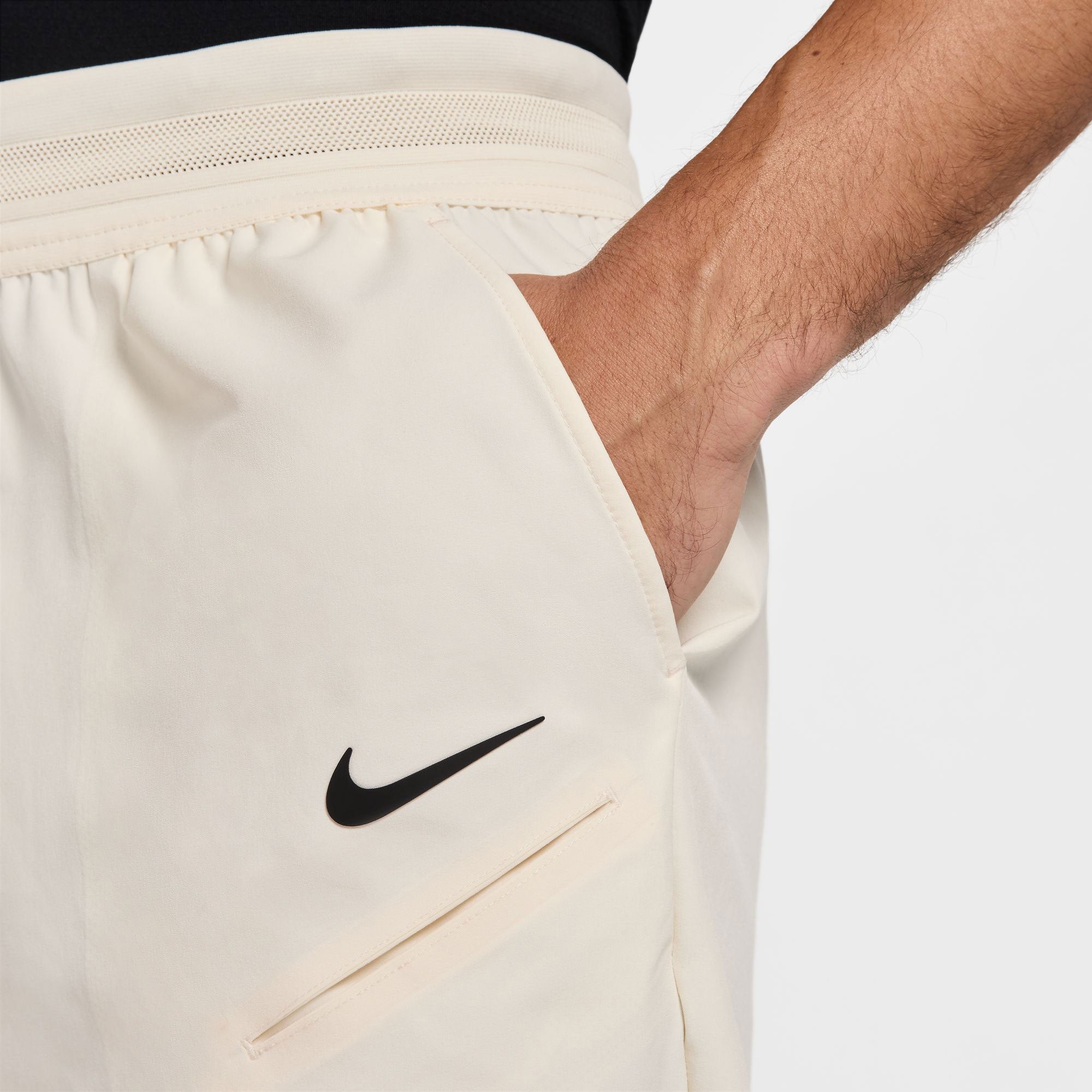 NikeCourt Slam RG Men's Dri-FIT Tennis Shorts - White (4)