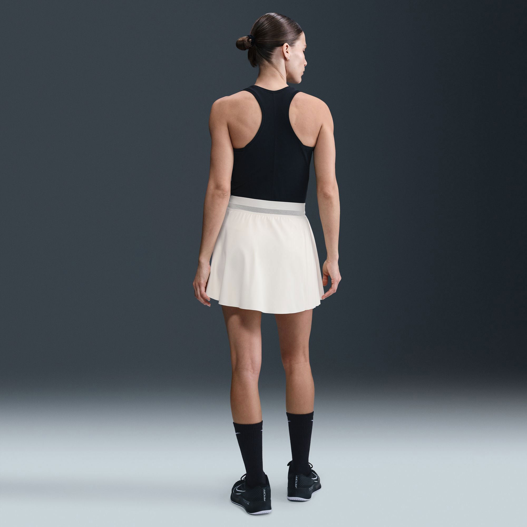 NikeCourt Slam RG Women's Dri-FIT High-Waisted Tennis Skirt - White (2)