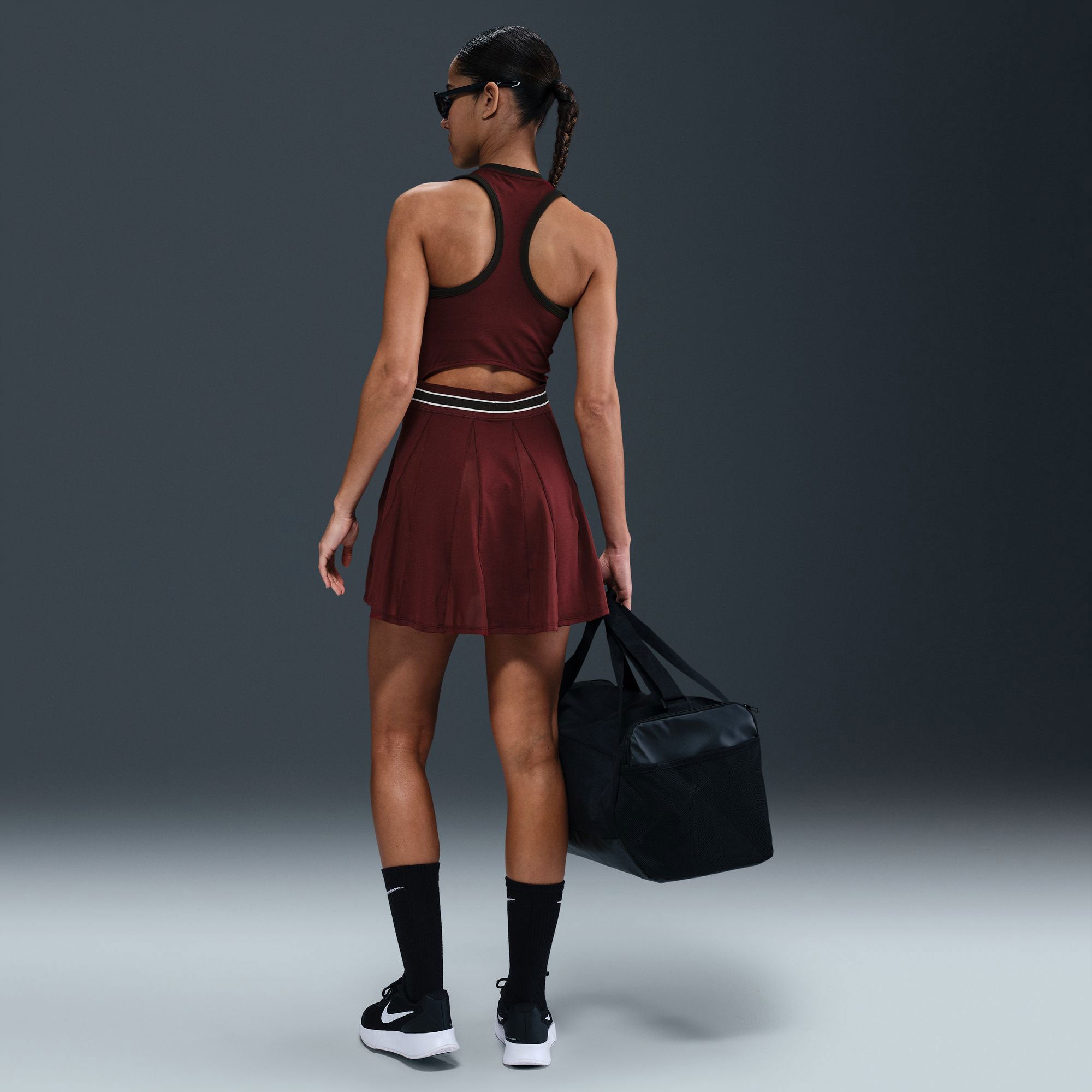 NikeCourt Slam RG Dri-FIT Tennisjurkje voor Dames - Rood | Tennis Only
