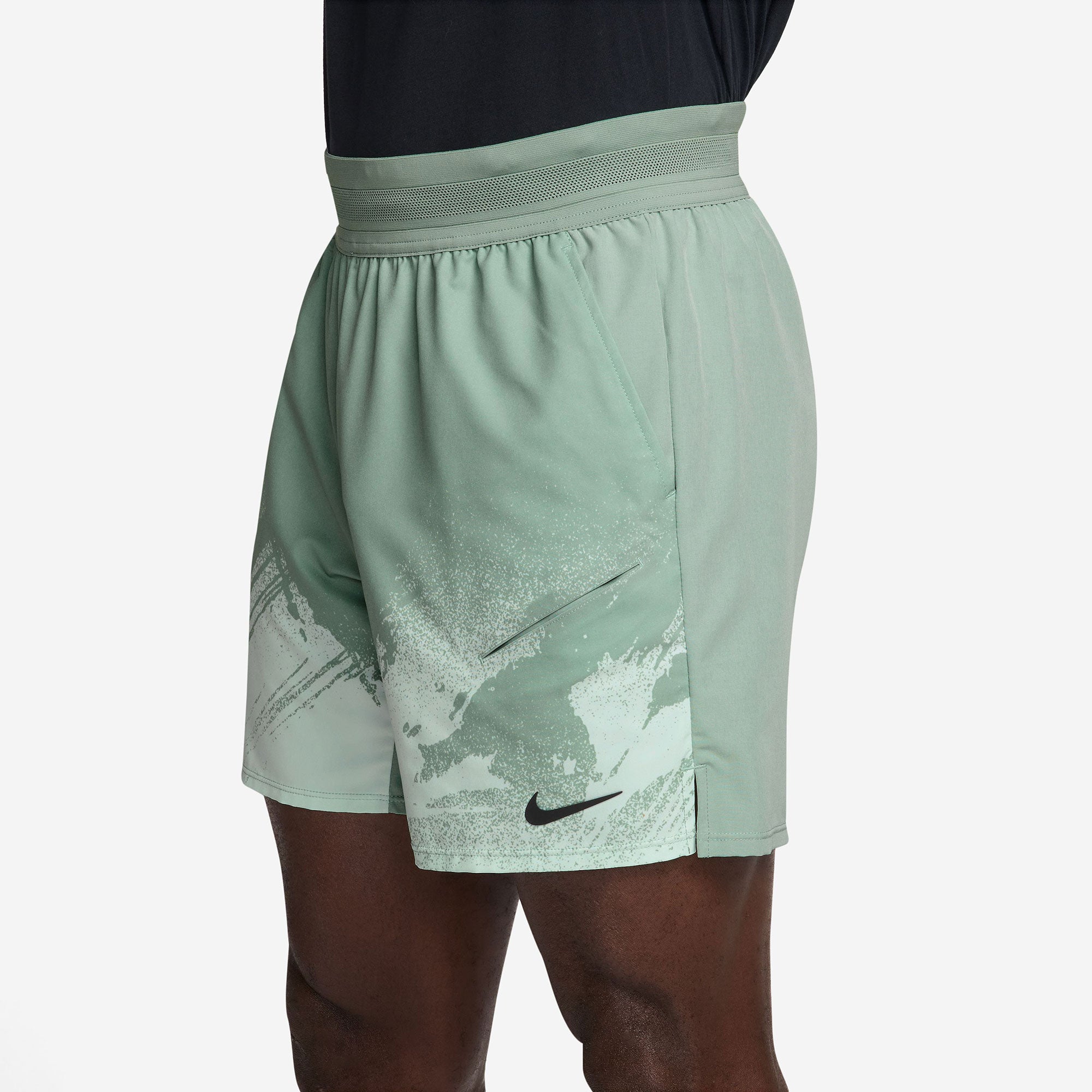 NikeCourt Slam Roland Garros Men's Dri-FIT 6-Inch Tennis Shorts - Green (3)