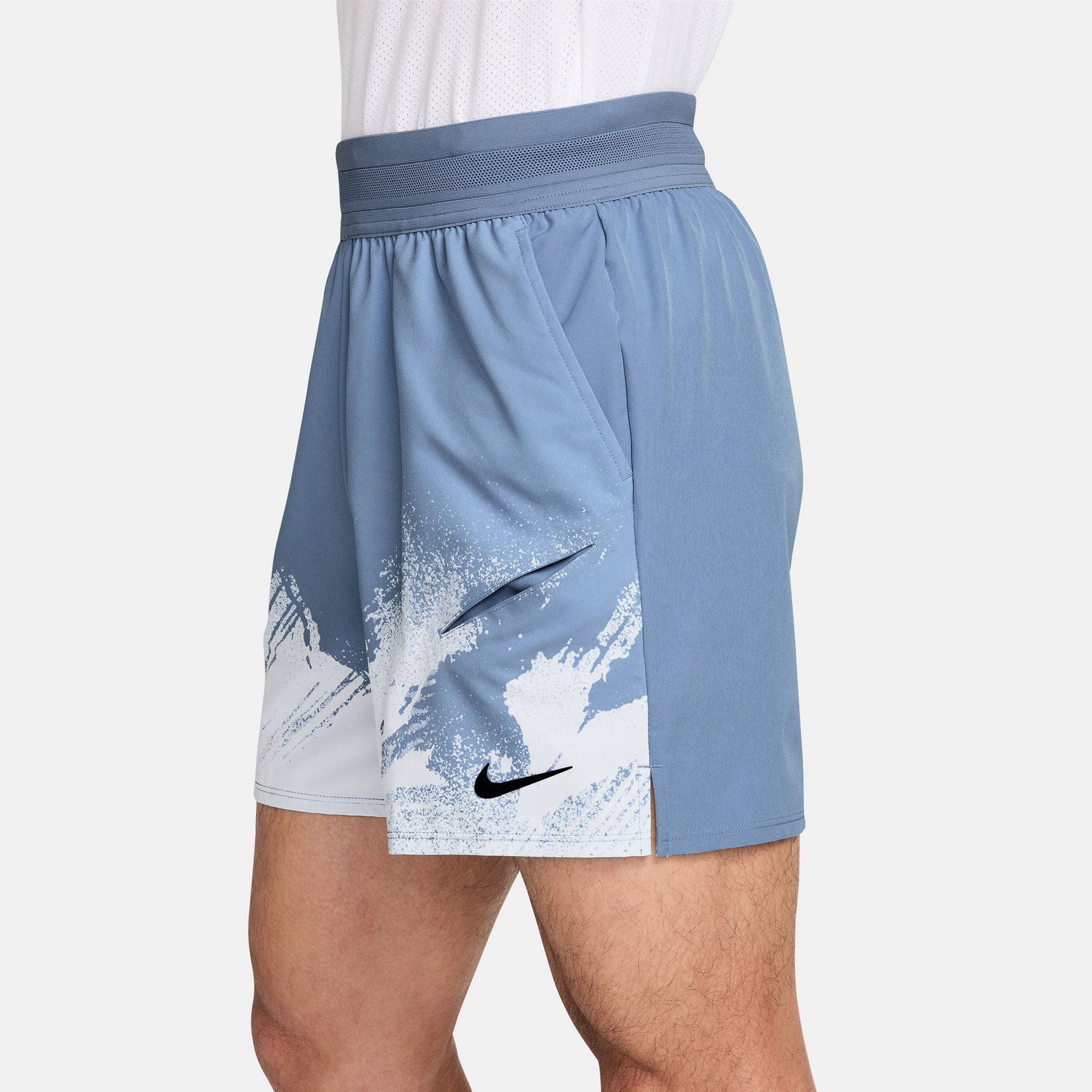 NikeCourt Slam Roland Garros Men's Dri-FIT 6-Inch Tennis Shorts - Blue (1)