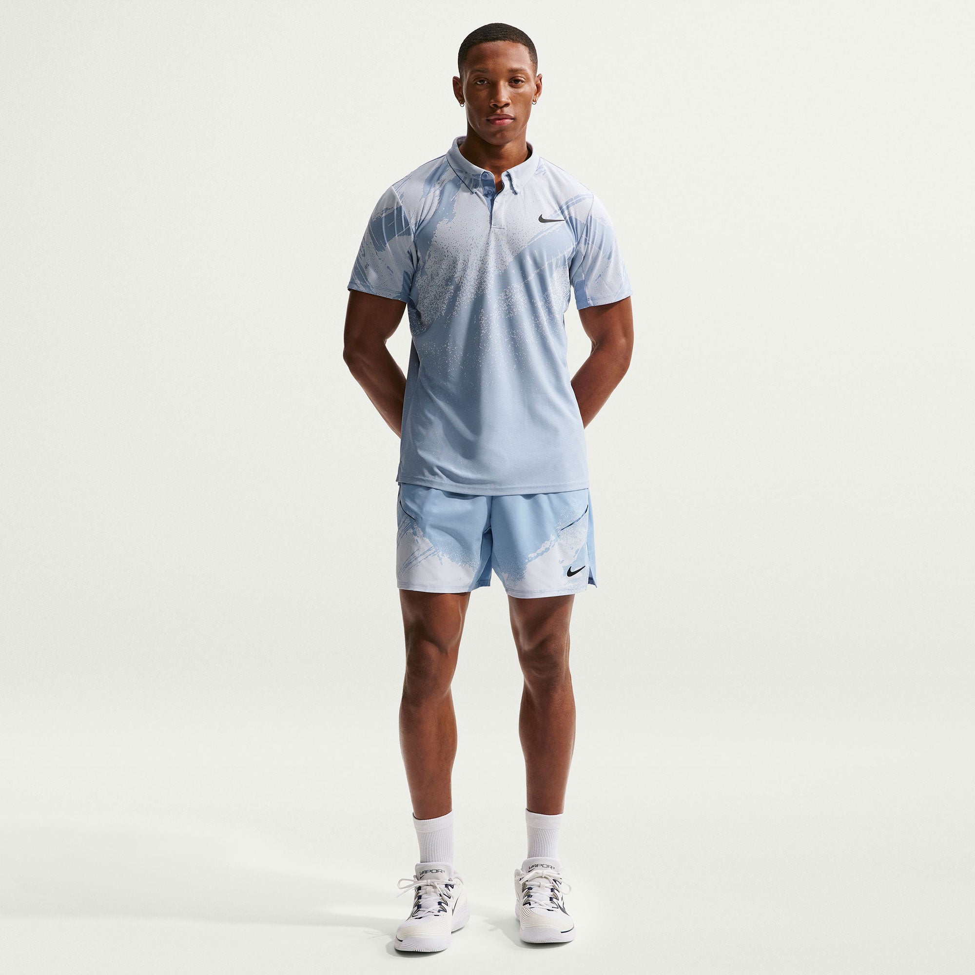 NikeCourt Slam Roland Garros Men's Dri-FIT 6-Inch Tennis Shorts - Blue (4)