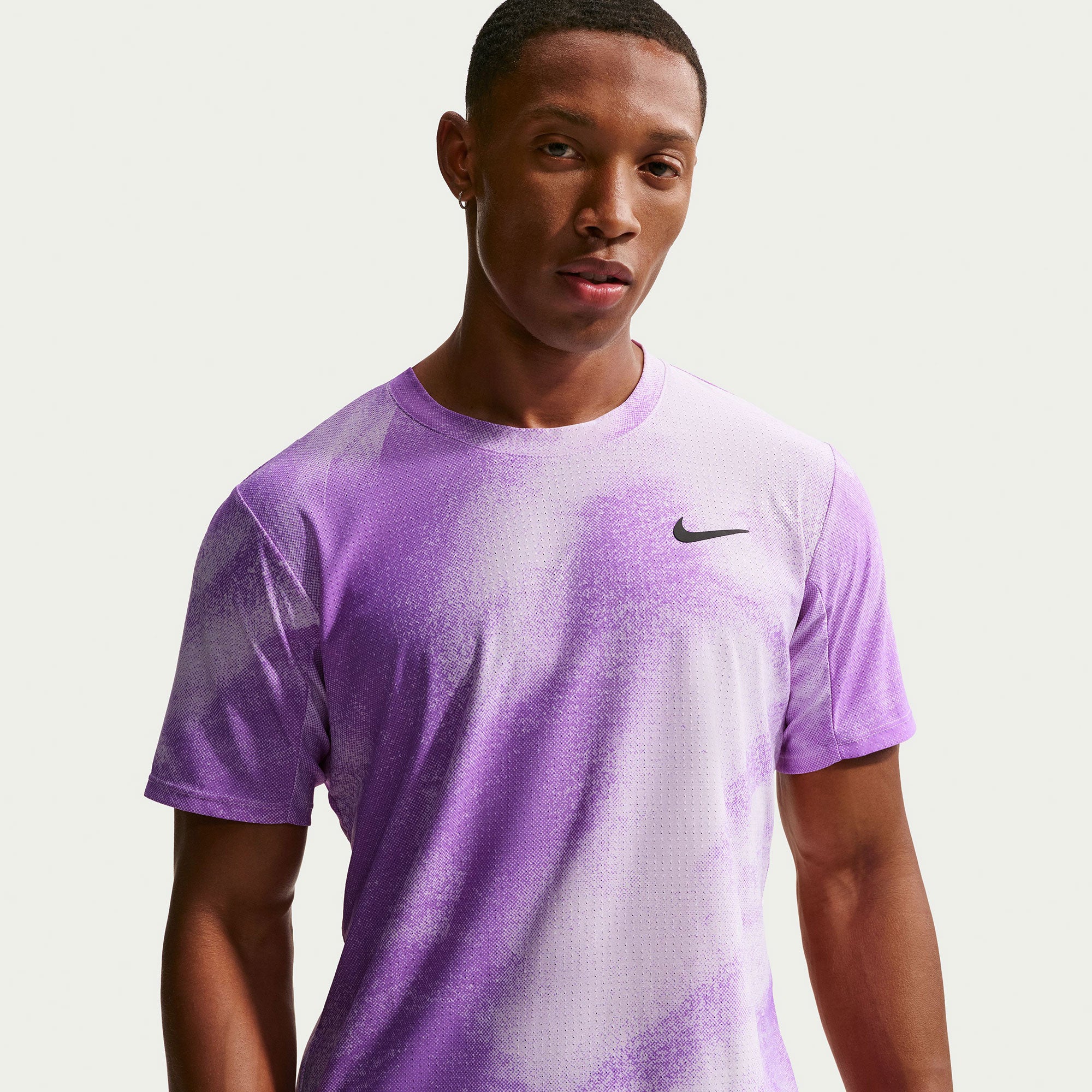 NikeCourt Slam Roland Garros Men's Dri-FIT ADV Tennis Shirt - Purple (1)