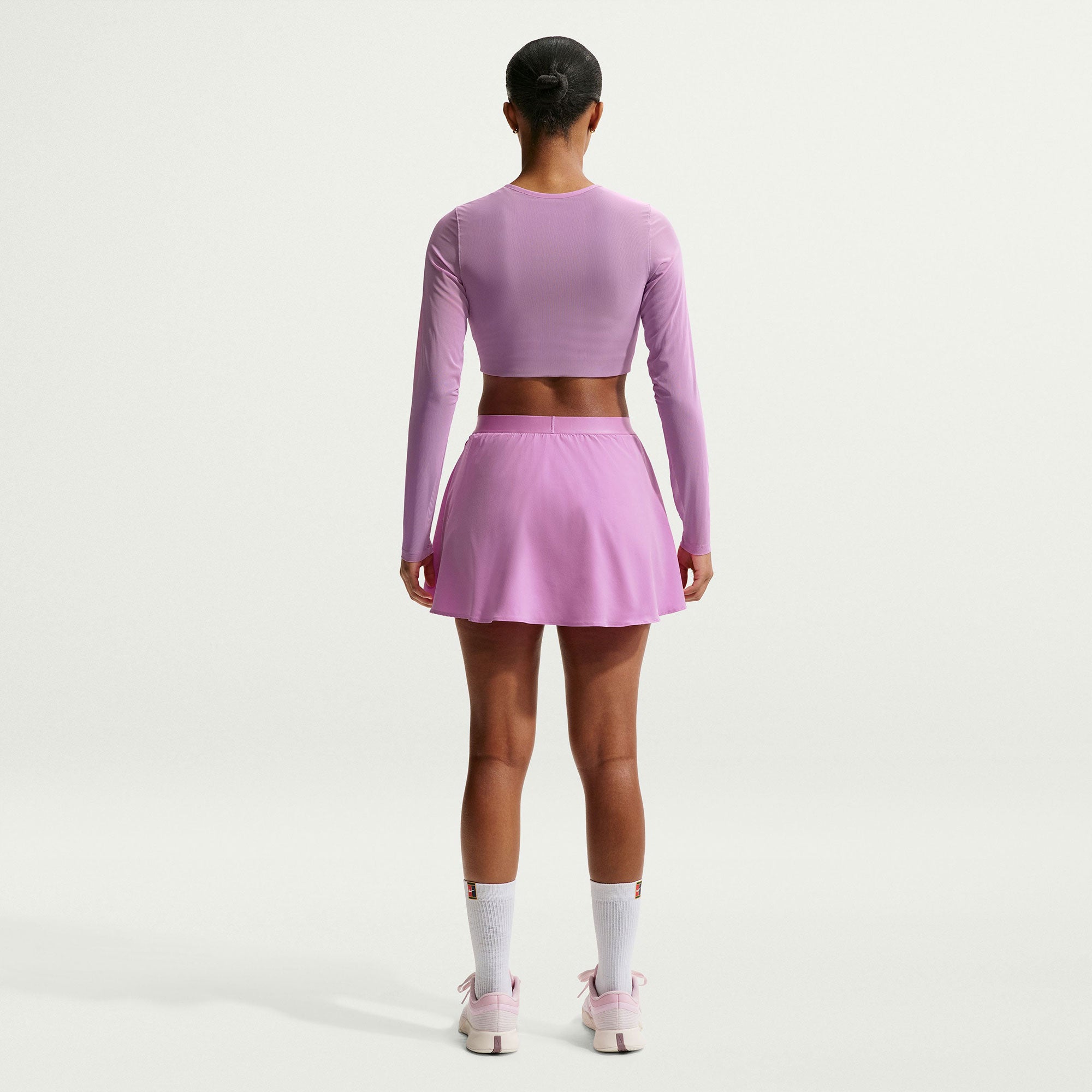 NikeCourt Slam Paris Women's Dri-FIT High-Waisted Tennis Skirt - Purple (2)