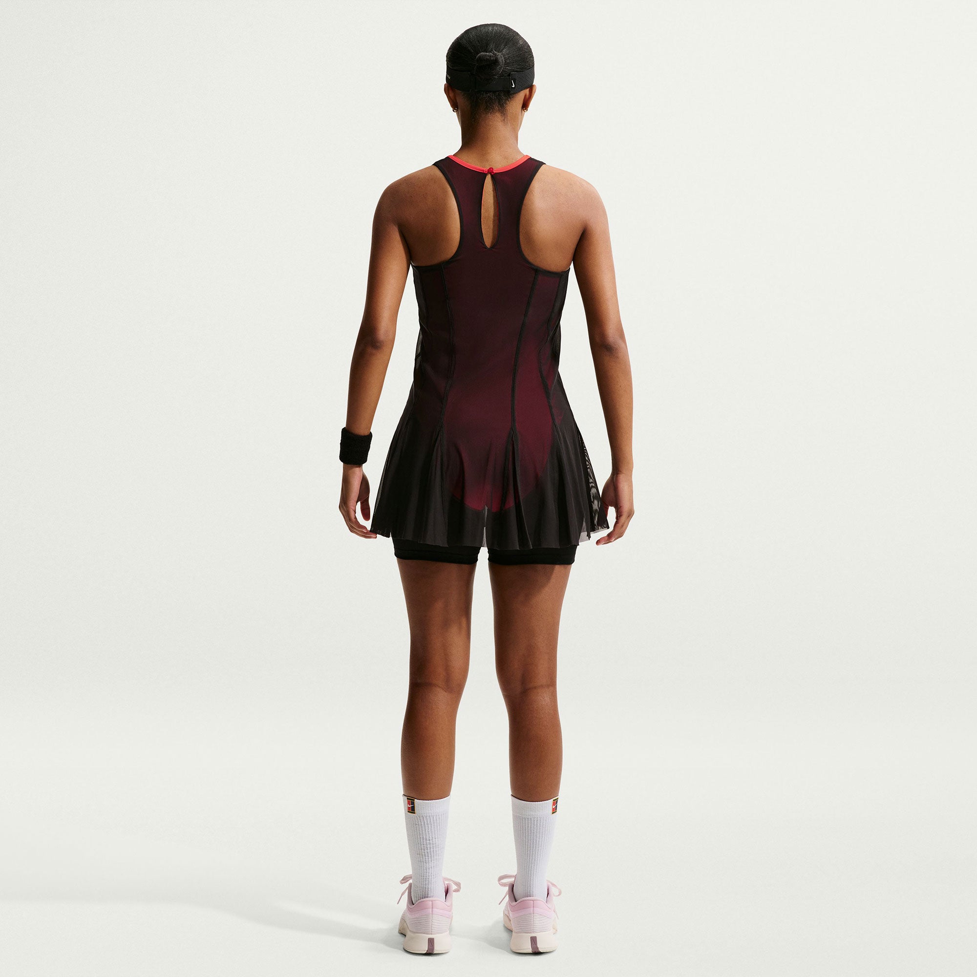 NikeCourt Slam Paris Women's Dri-FIT Tennis Dress - Black (2)